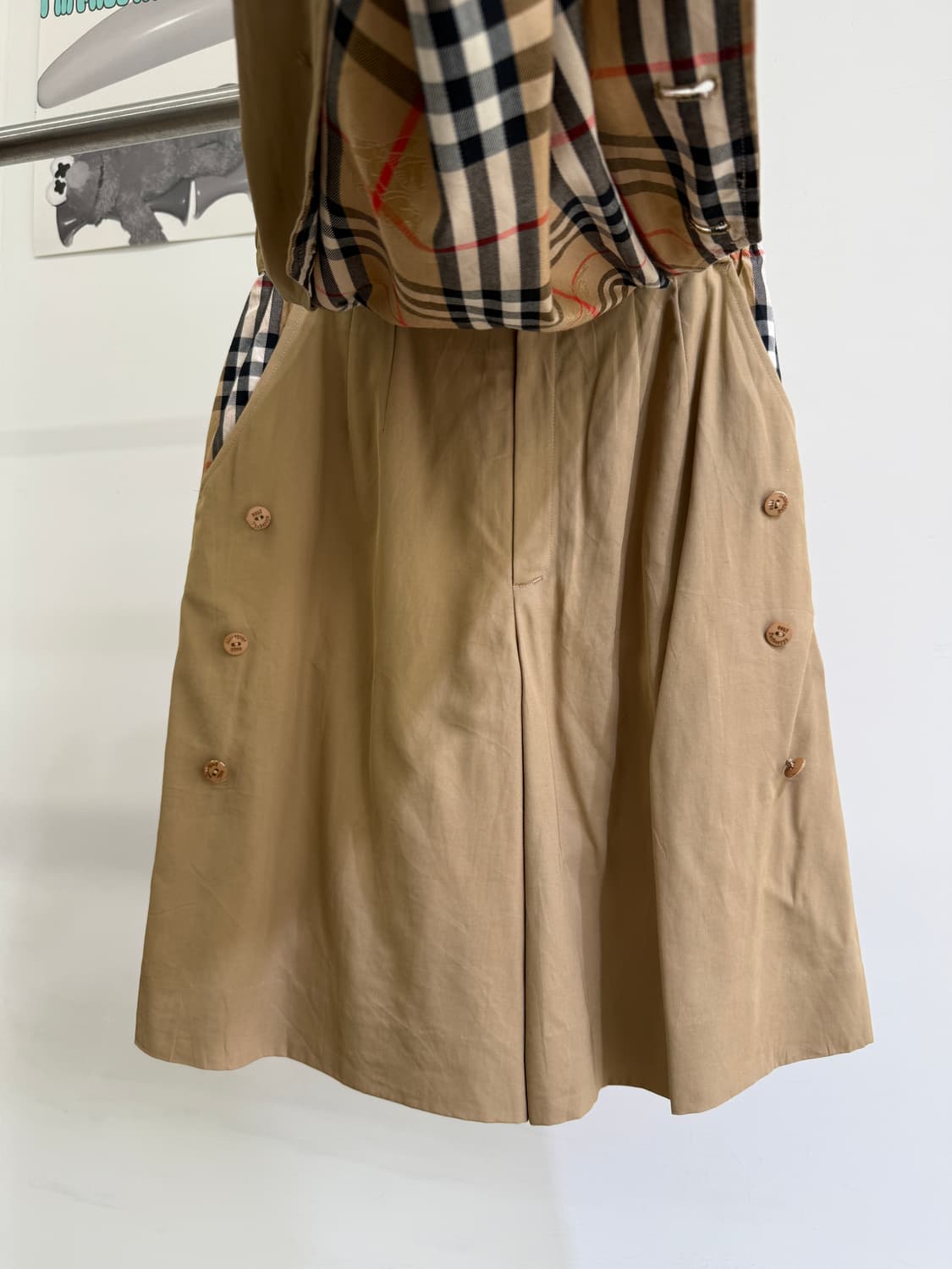 빈티지 BURBERRY 스커트 팬츠 상품이미지3