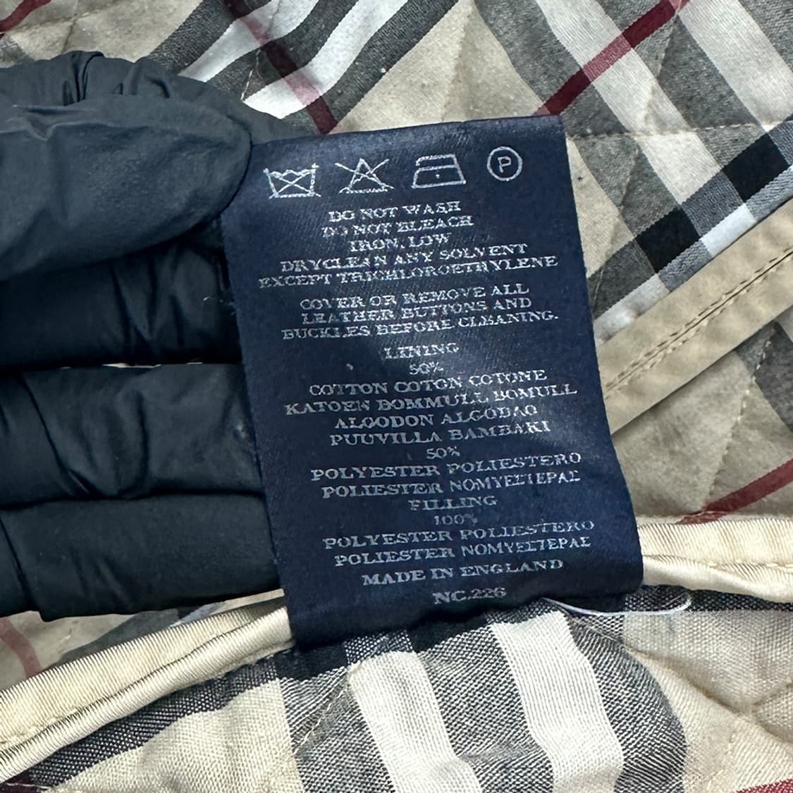 버버리 여성 노바체크 퀼팅 자켓 누빔 점퍼 파워 정품 상품이미지9