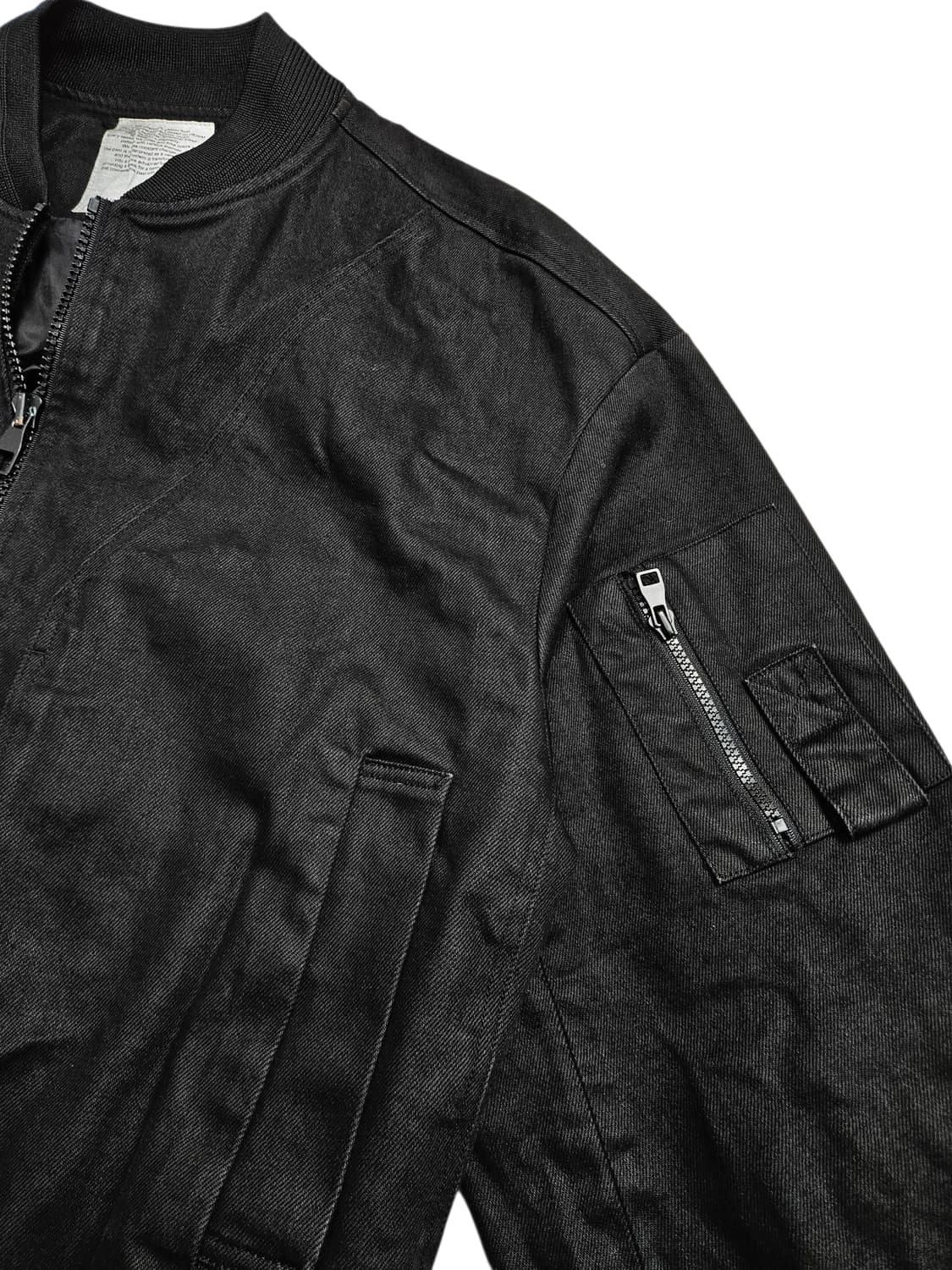 메종미네드 블랙 오버 MA-1 상품이미지3