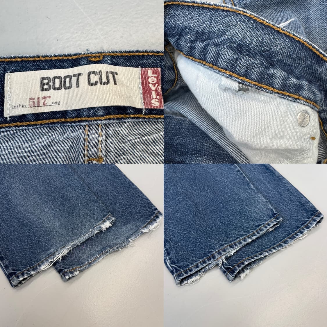 리바이스 00s 517 부츠컷 데님팬츠 상품이미지10