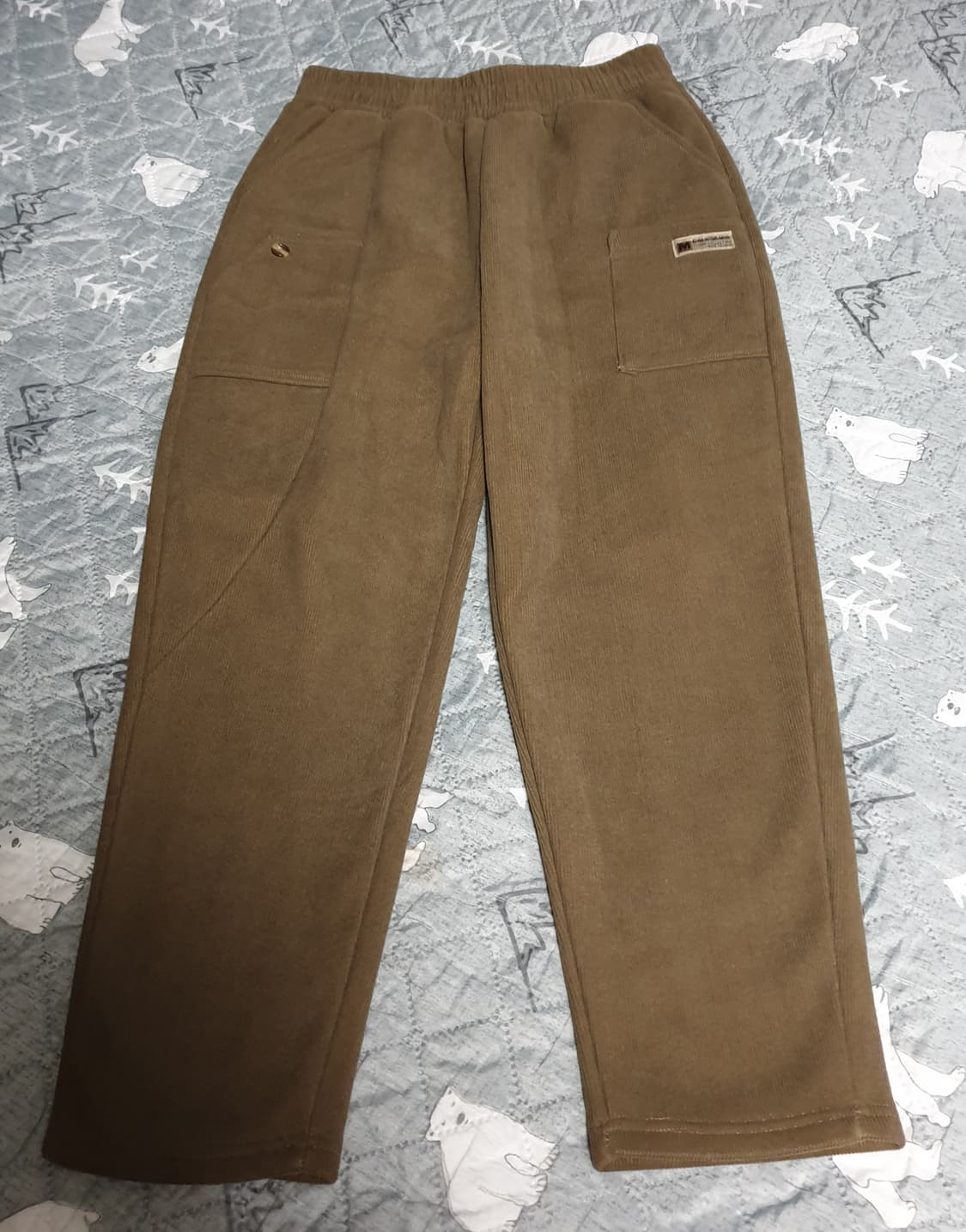 M캘리포니아 코듀로이 기모 팬츠 모카 (28) 상품이미지1