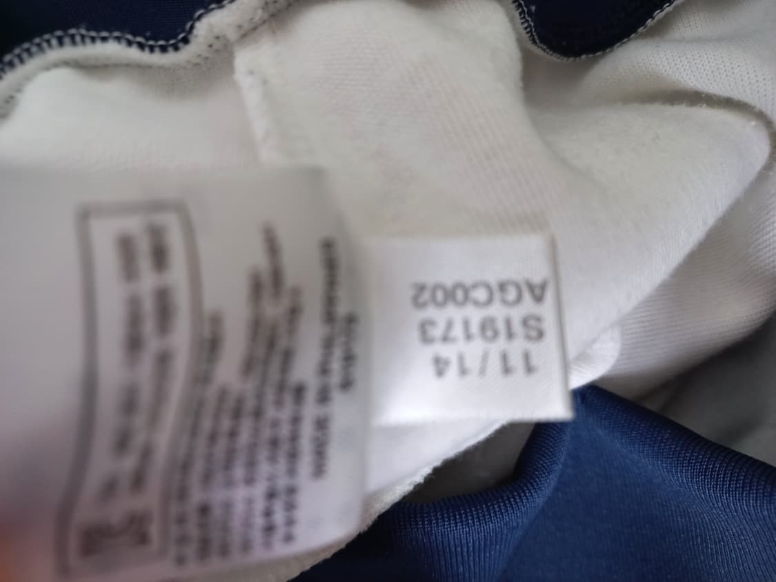 아디다스 화이트 네이비 트랙탑 저지 져지집업 90/S 상품이미지6