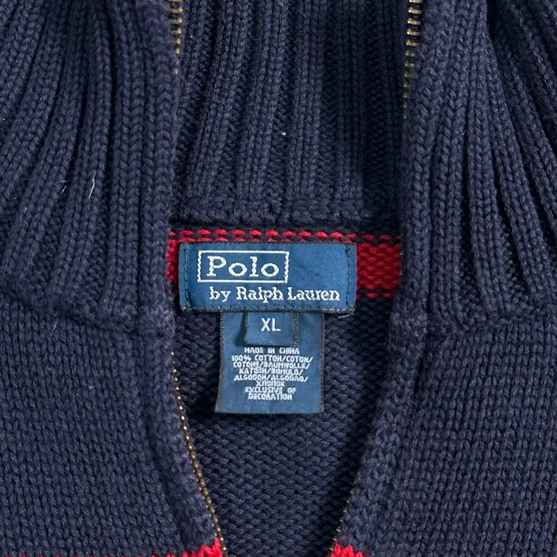 폴로 랄프로렌 보이즈 스트라이프 반집업 상품이미지5