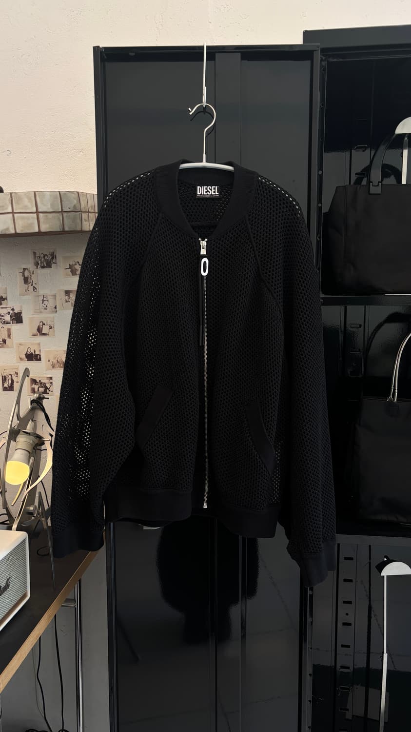 Diesel mesh zip-up jacket 상품이미지4