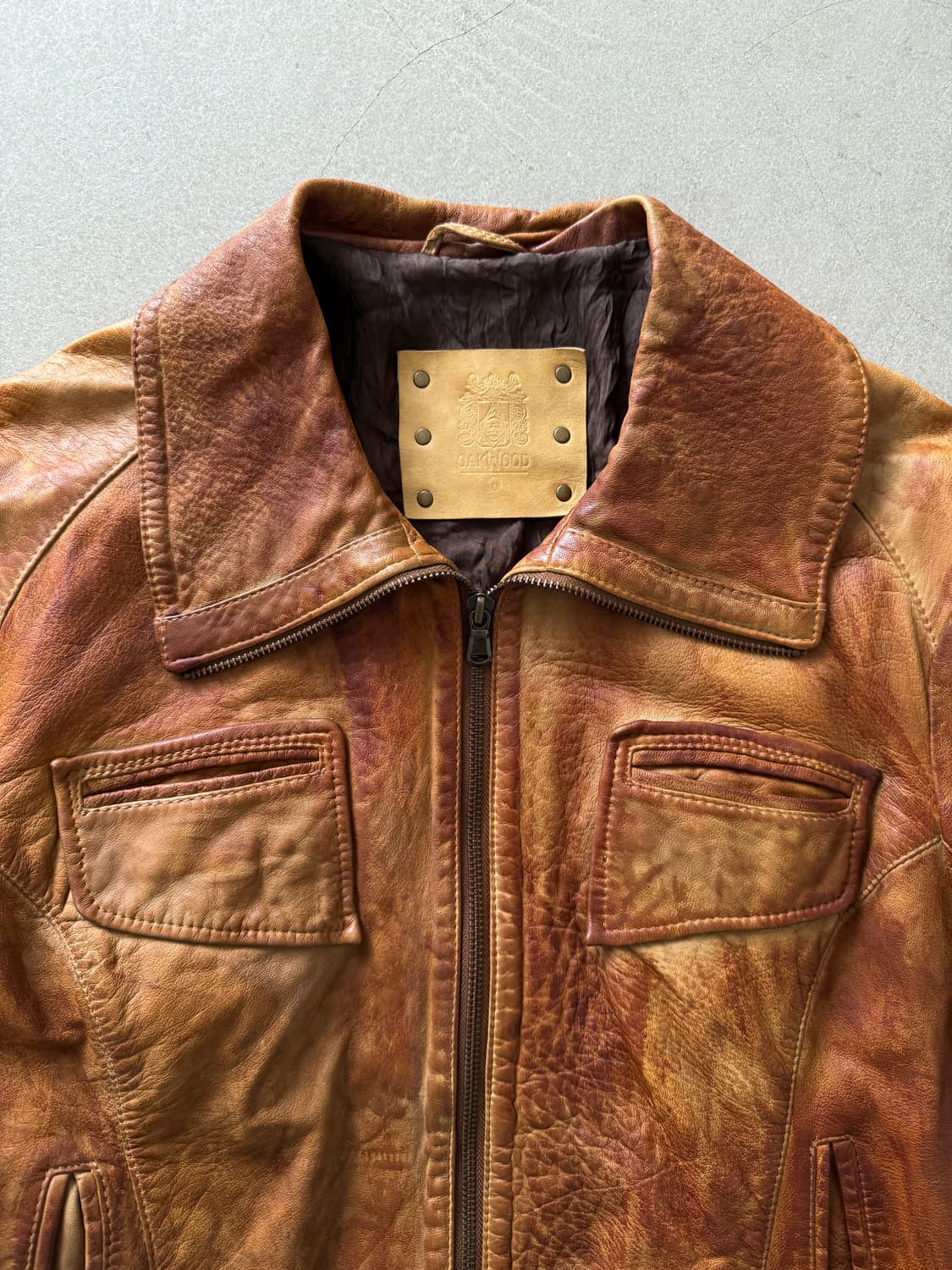 OAKWOOD Sheepskin Leather Jacket 상품이미지3