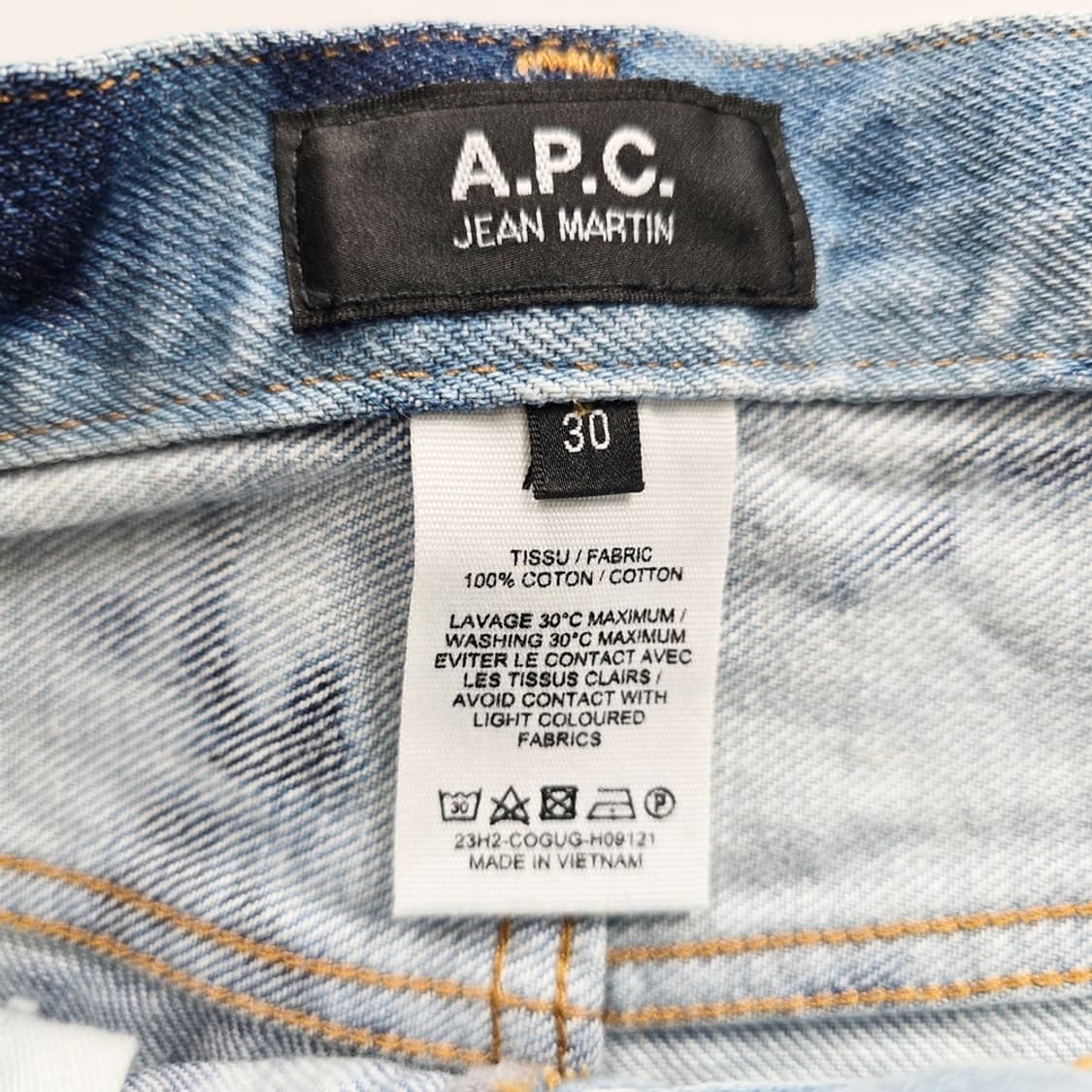 아페쎄 청바지 돌청 데님 사이즈30 R3782 상품이미지5