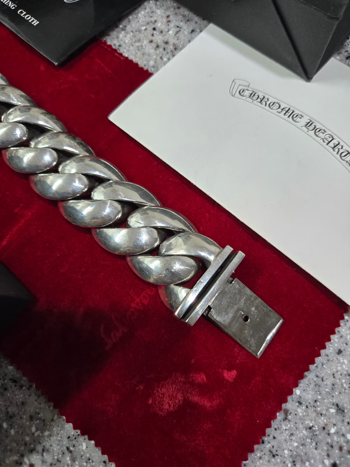 크롬하츠 CH플러스 엑스라지 박스 팔찌(정품) 상품이미지3