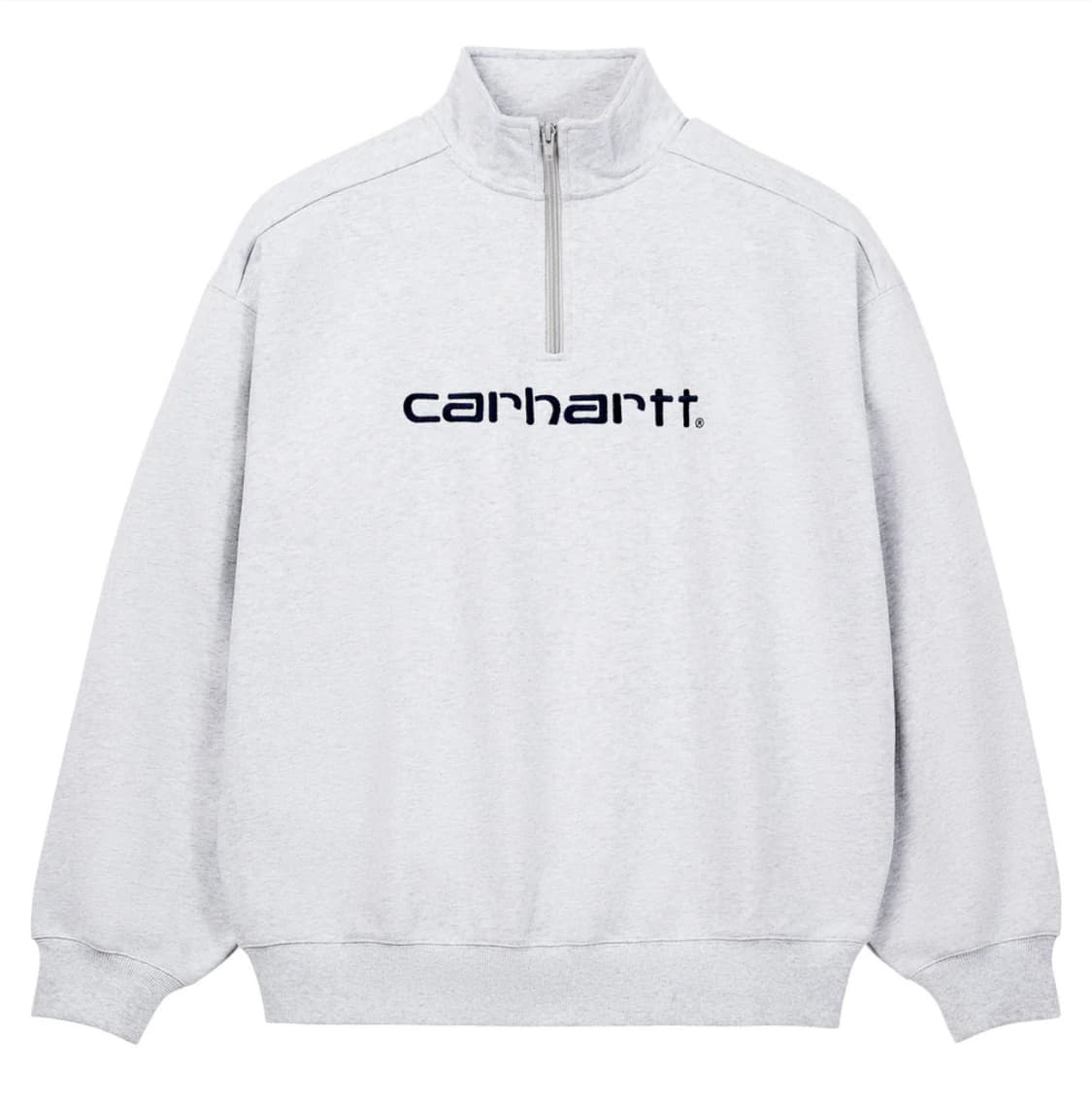 [xl] 칼하트 wip 하프집업 맨투맨 그레이 상품이미지8