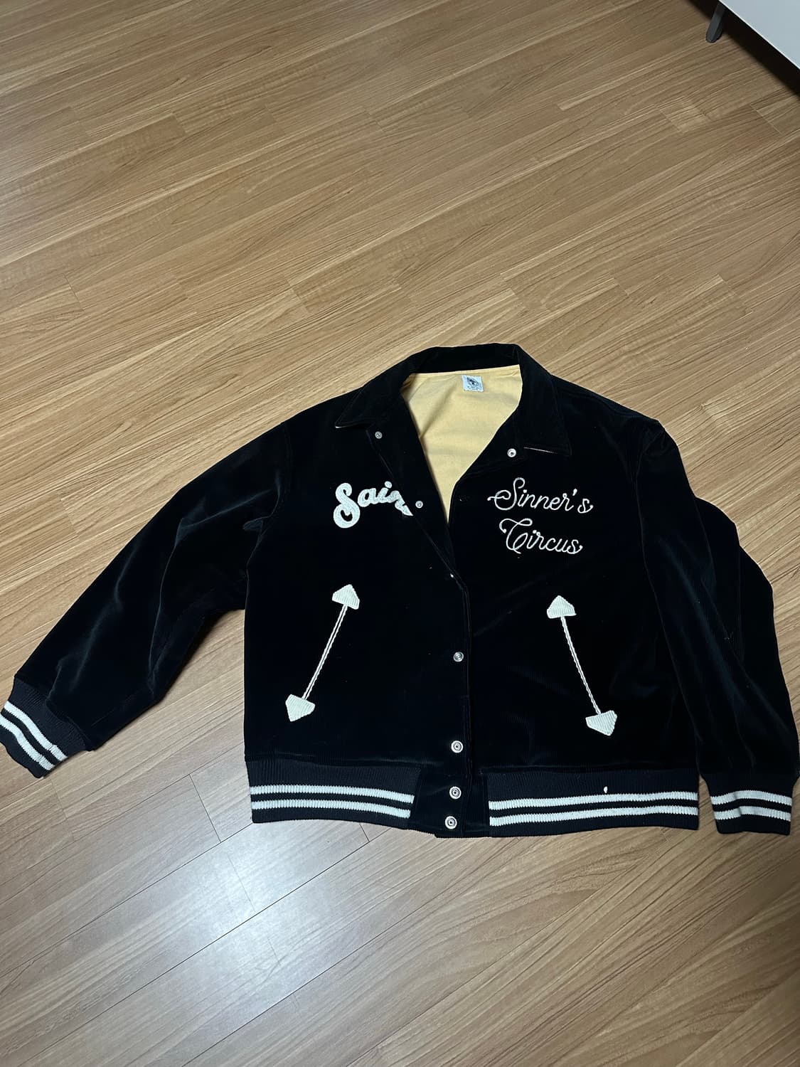 세인트미카엘 코듀로이 삐에로 자켓 판매 상품이미지3