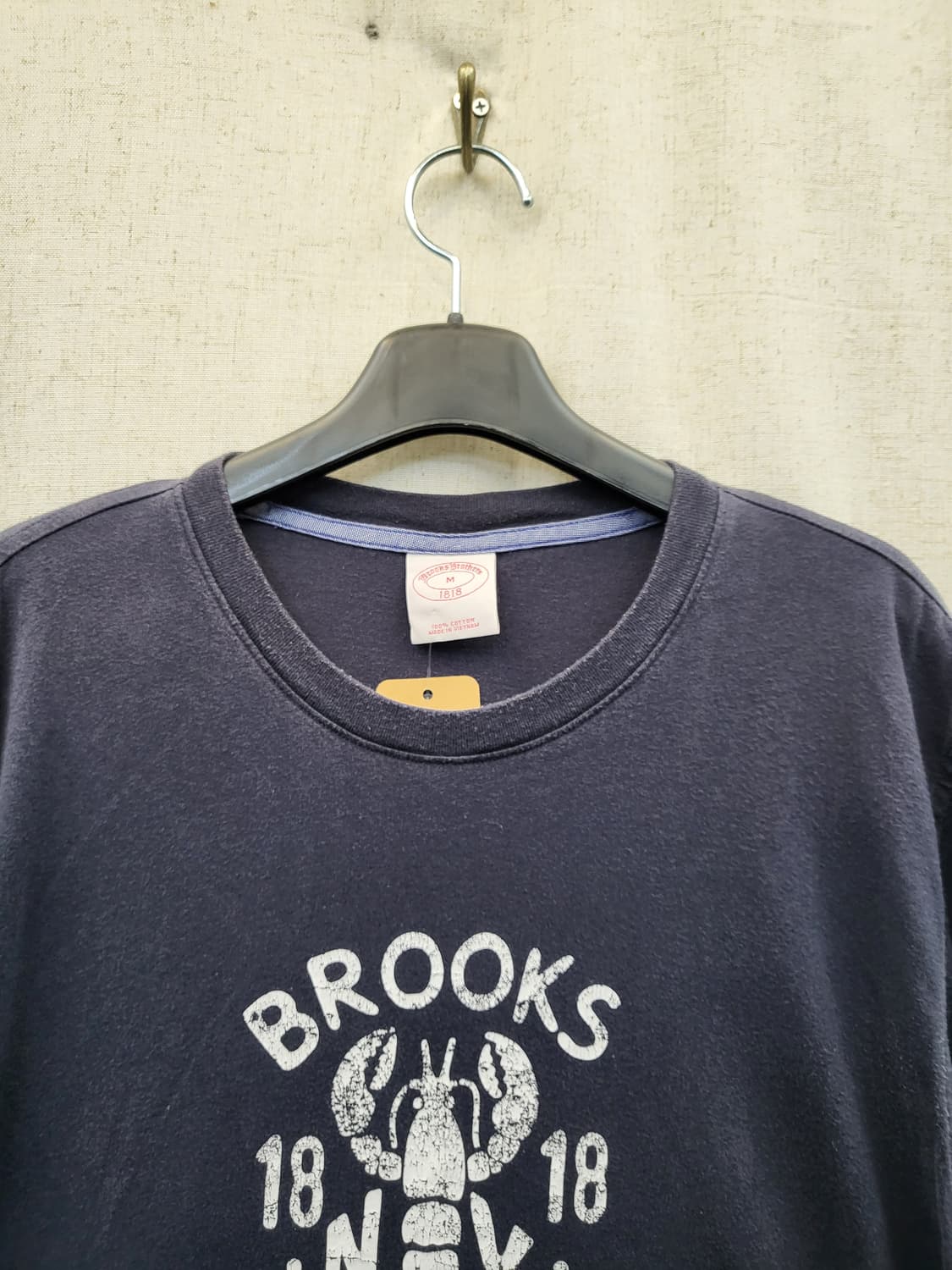 브룩스브라더스 네이비 랍스터 티셔츠 상품이미지3