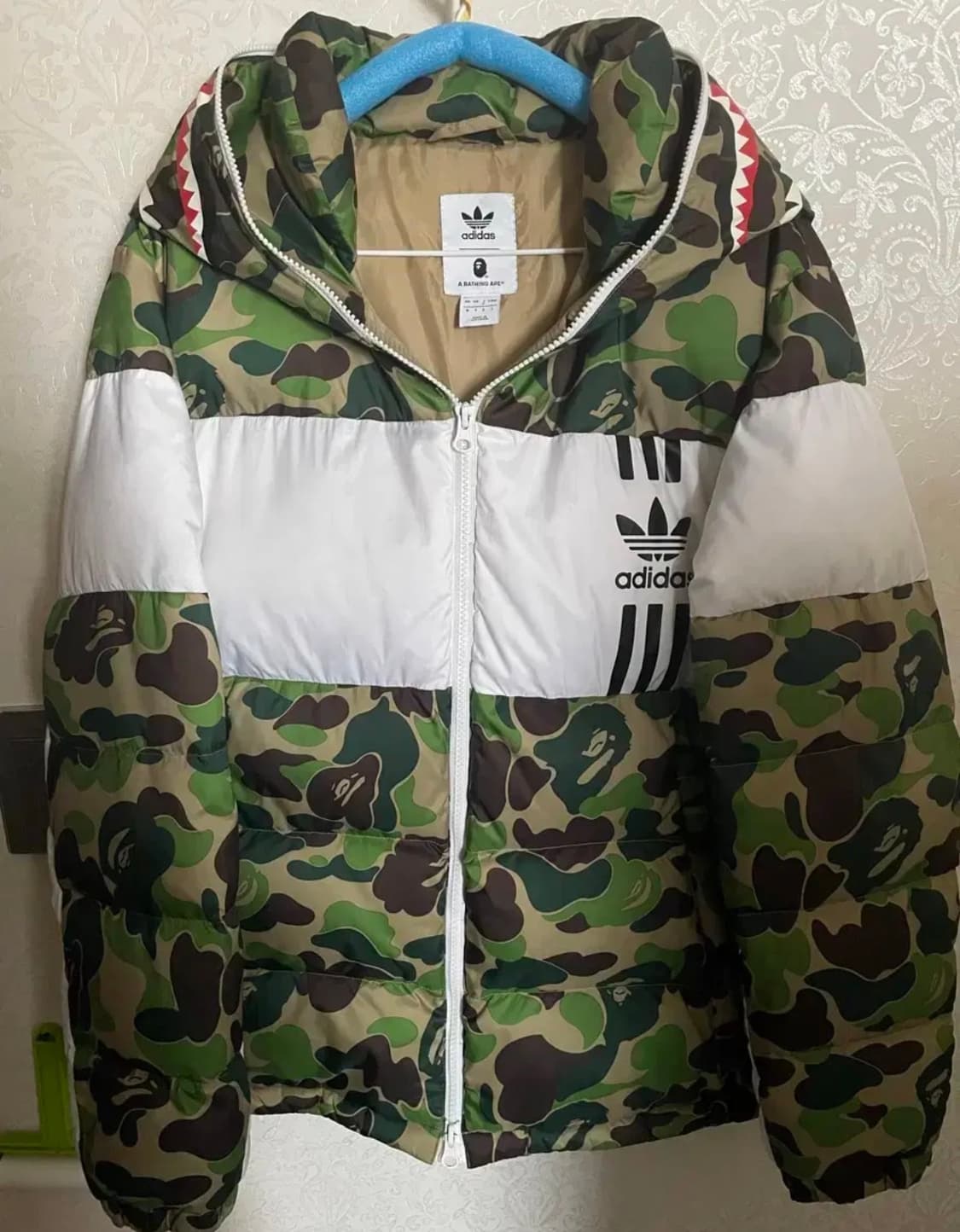 아디다스 베이프 샤크패딩 100-105 상품이미지1