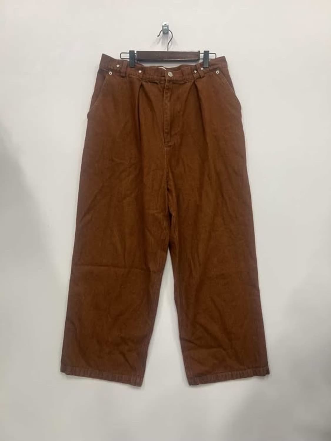 LOWELL 브라운 팬츠 상품이미지1