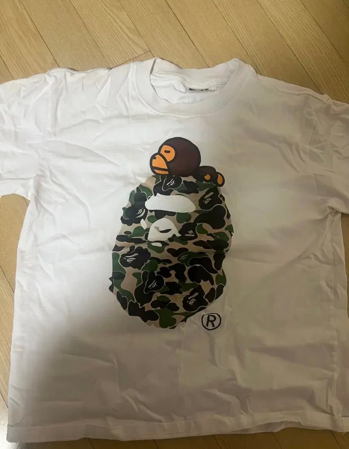 베이프 카모 반팔 상품이미지1