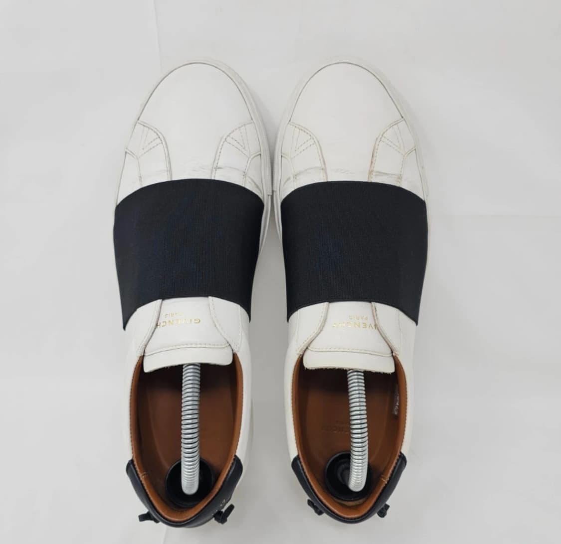 지방시 화이트 블랙 밴드 슬립온 스니커즈 42 (270) 상품이미지4