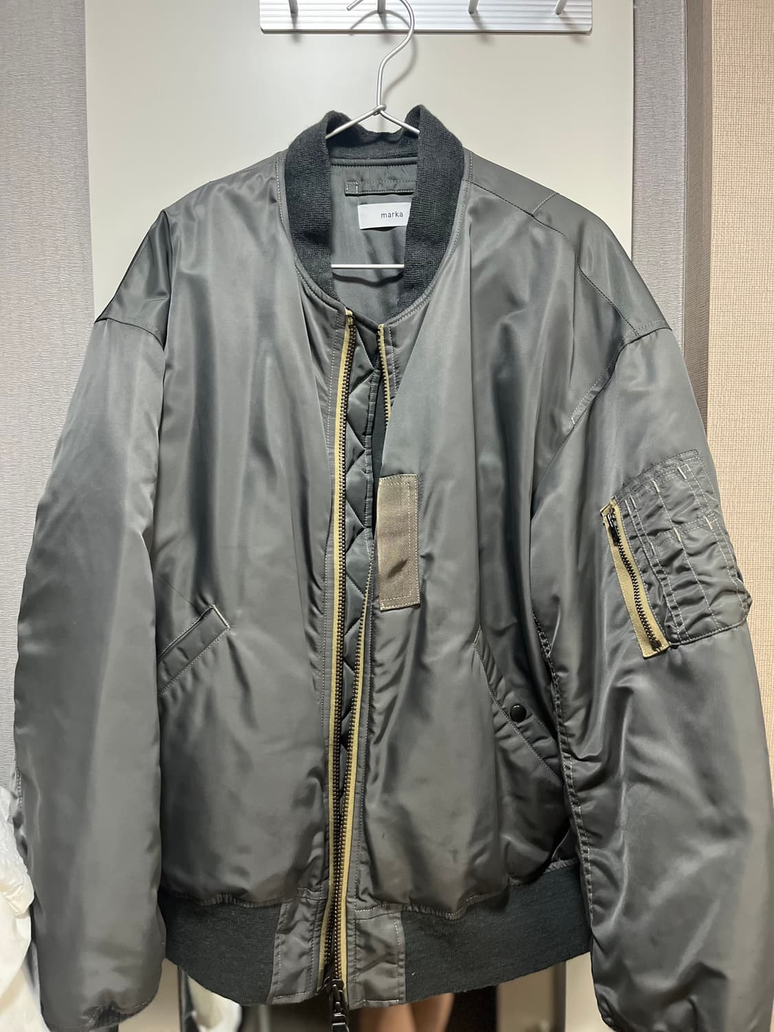 21fw marka 마카 ma-1 세이지그린 1사이즈 상품이미지1