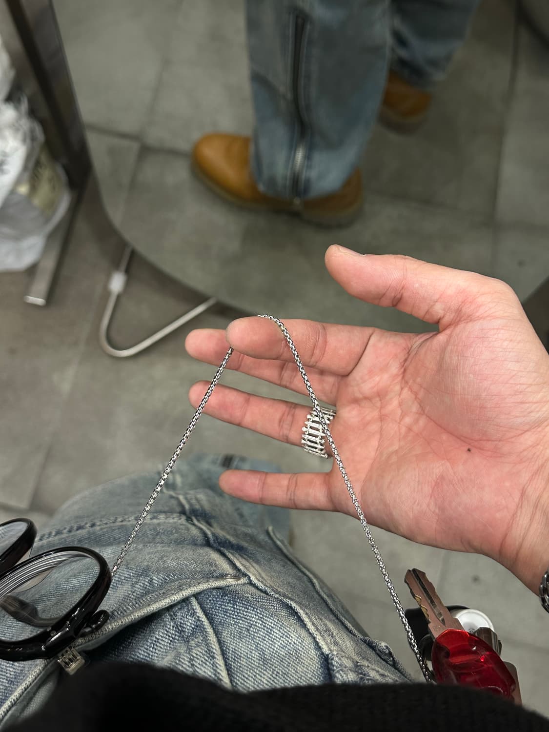 Box minimal chain - 미니멀 바지체인 박스 상품이미지7