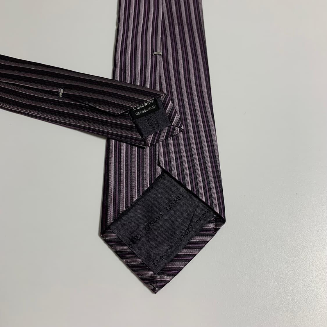 띠어리(Theory) 스트라이프 넥타이 명품 100실크 7.5cm 상품이미지6