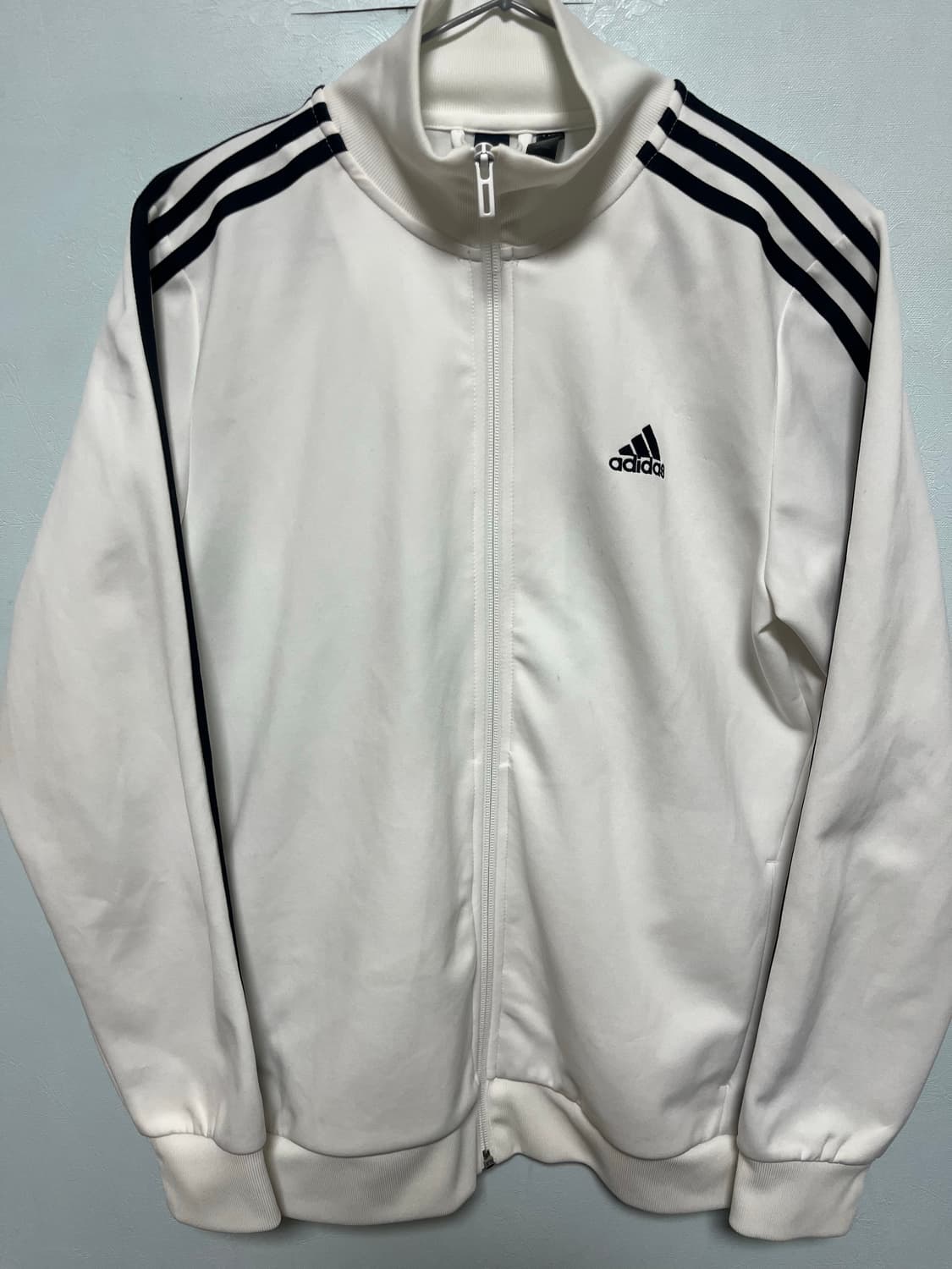 아디다스 삼선 트랙탑 화이트 상품이미지1
