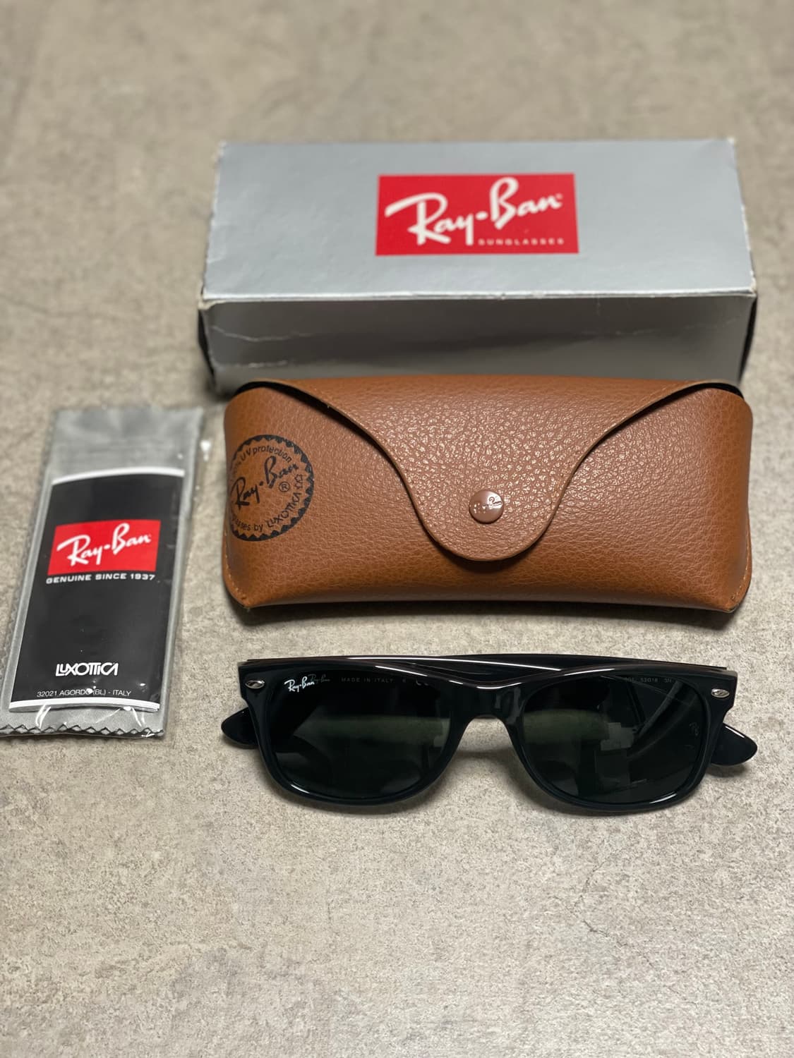 레이벤 2132 52사이즈 new wayfarer 상품이미지1