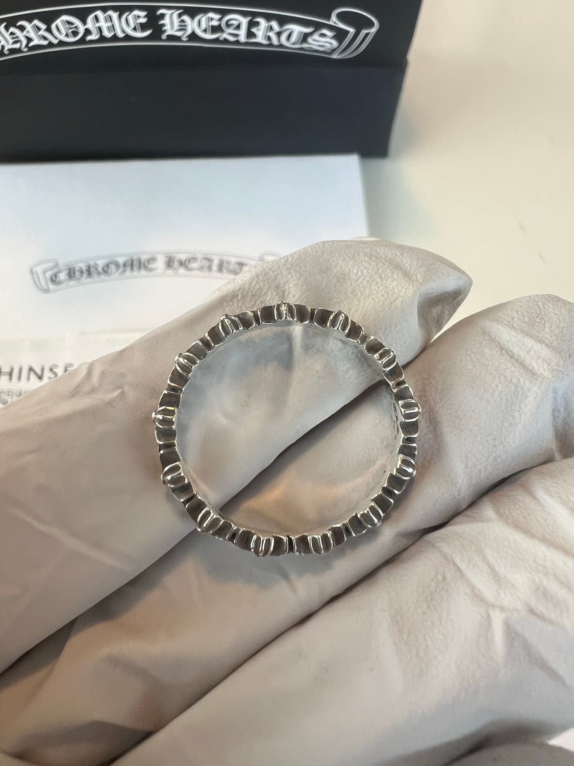 [us9] 크롬하츠 타이니 e ch 밴드링 상품이미지3