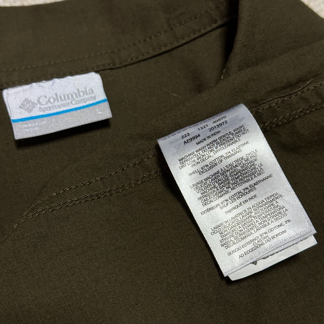 컬럼비아 왈로와 워크 셔츠 상품이미지6