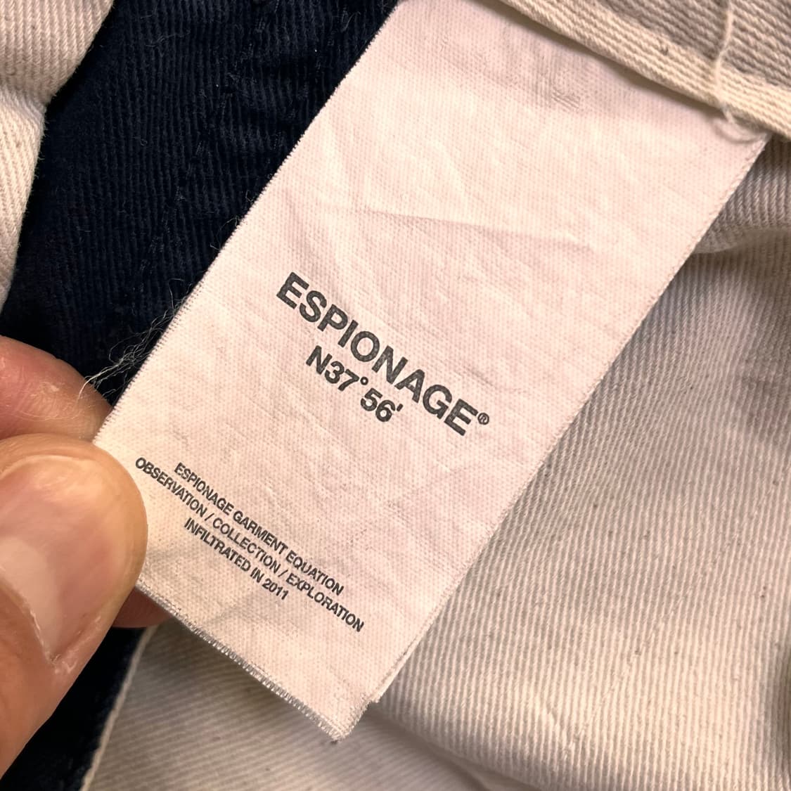 에스피오나지 블랙 카고팬츠 XLARGE 상품이미지5