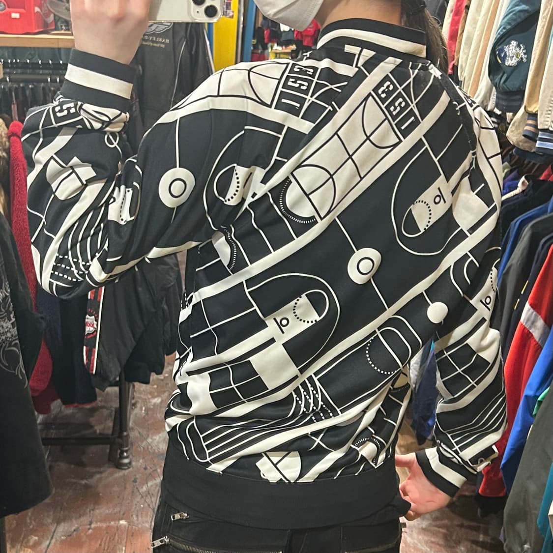 [HI] 아디다스 져지 블랙&화이트 상품이미지5