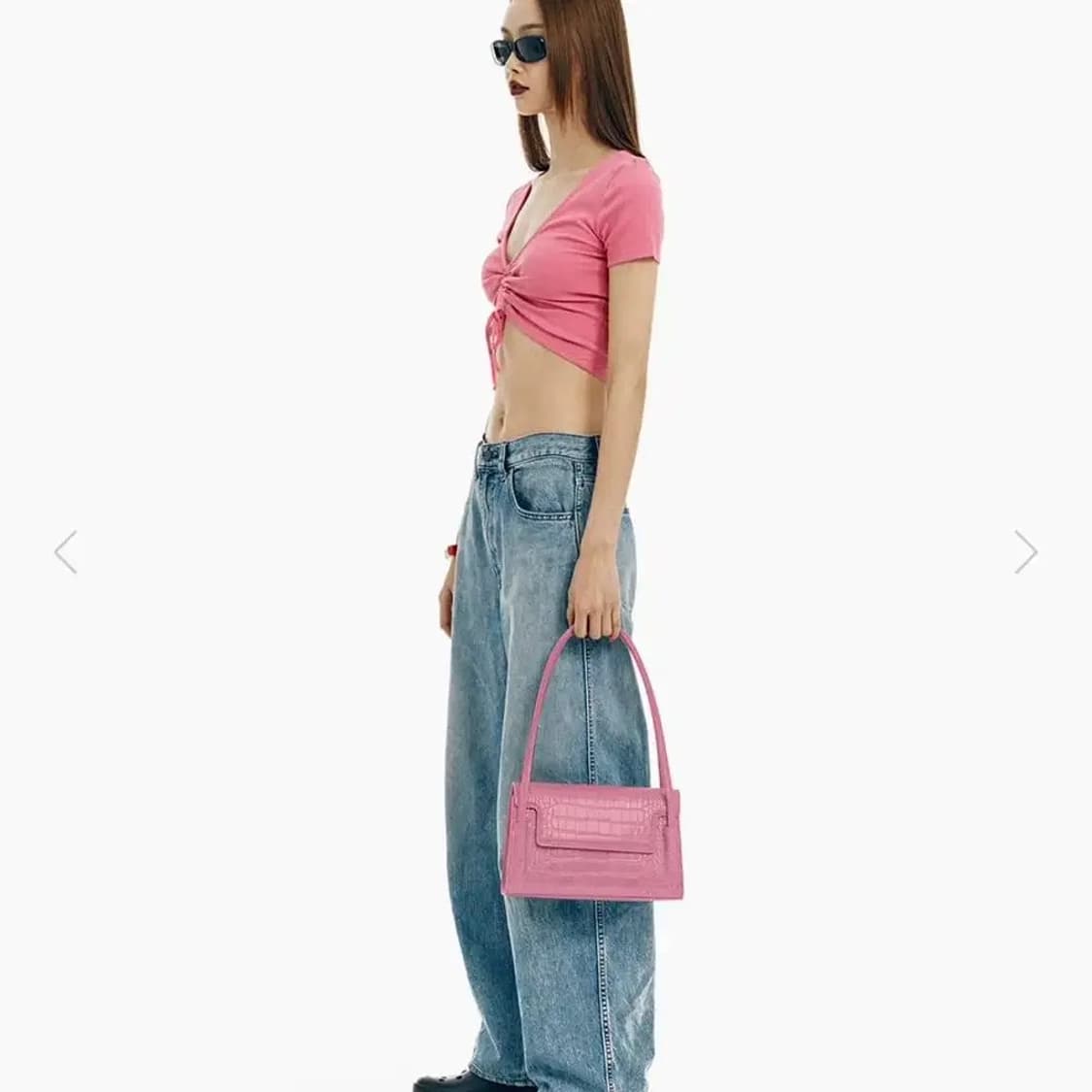 파인드카푸어 마티백26 크로커 더스티핑크 상품이미지5