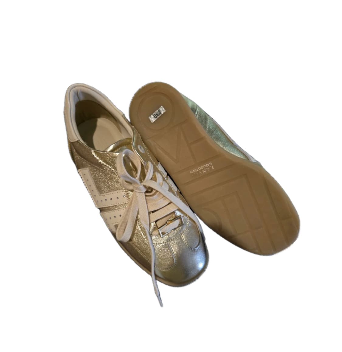 Lanvin 랑방 골드 스니커즈 230 상품이미지1