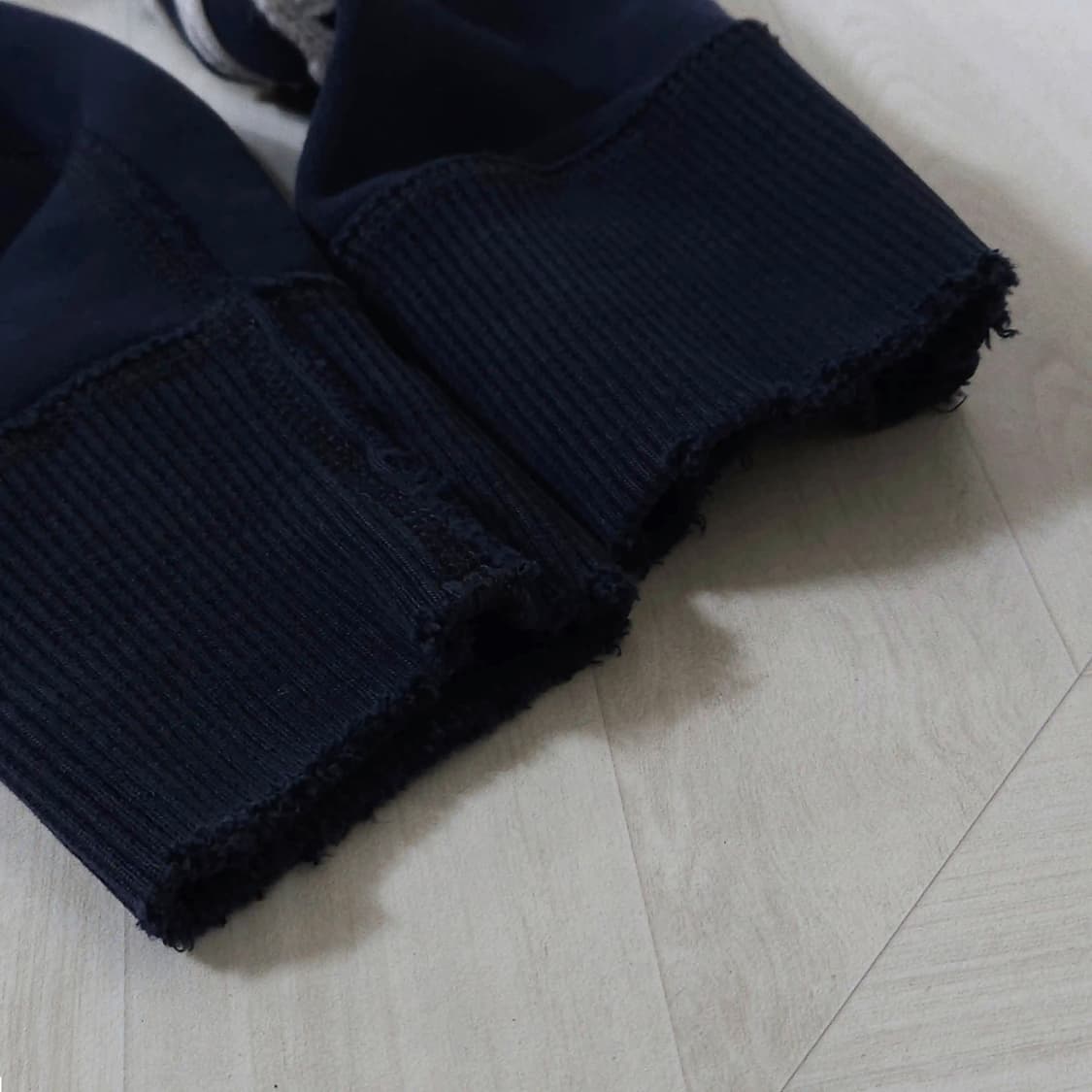 S)아베크롬비 Y2K 후드집업 자켓 워시드 네이비  상품이미지6