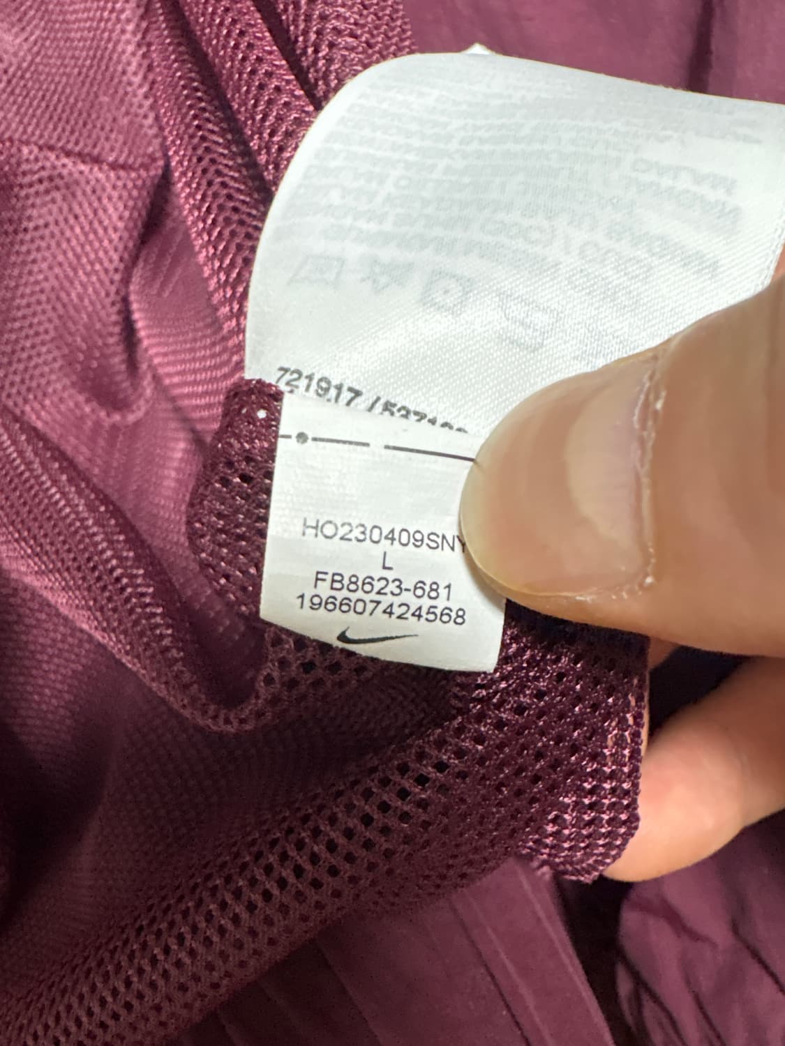 나이키 NSW 솔로 스우시 우븐 트랙 자켓 상품이미지6