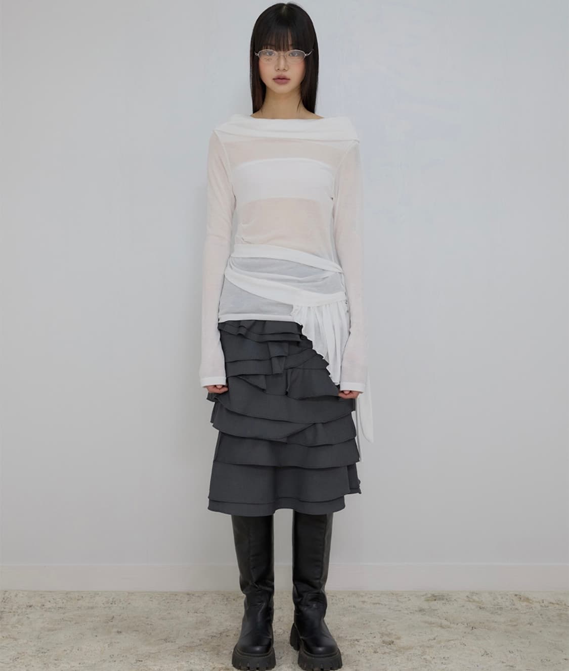 플레어업 Faye Frill Long Sleeve 롱 슬리브 상품이미지5