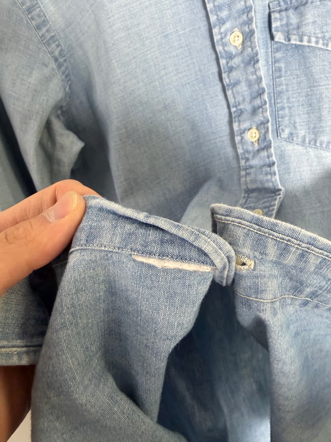 폴로 폴로랄프로렌 폴로셔츠 샴브레이셔츠 폴로남방  상품이미지4