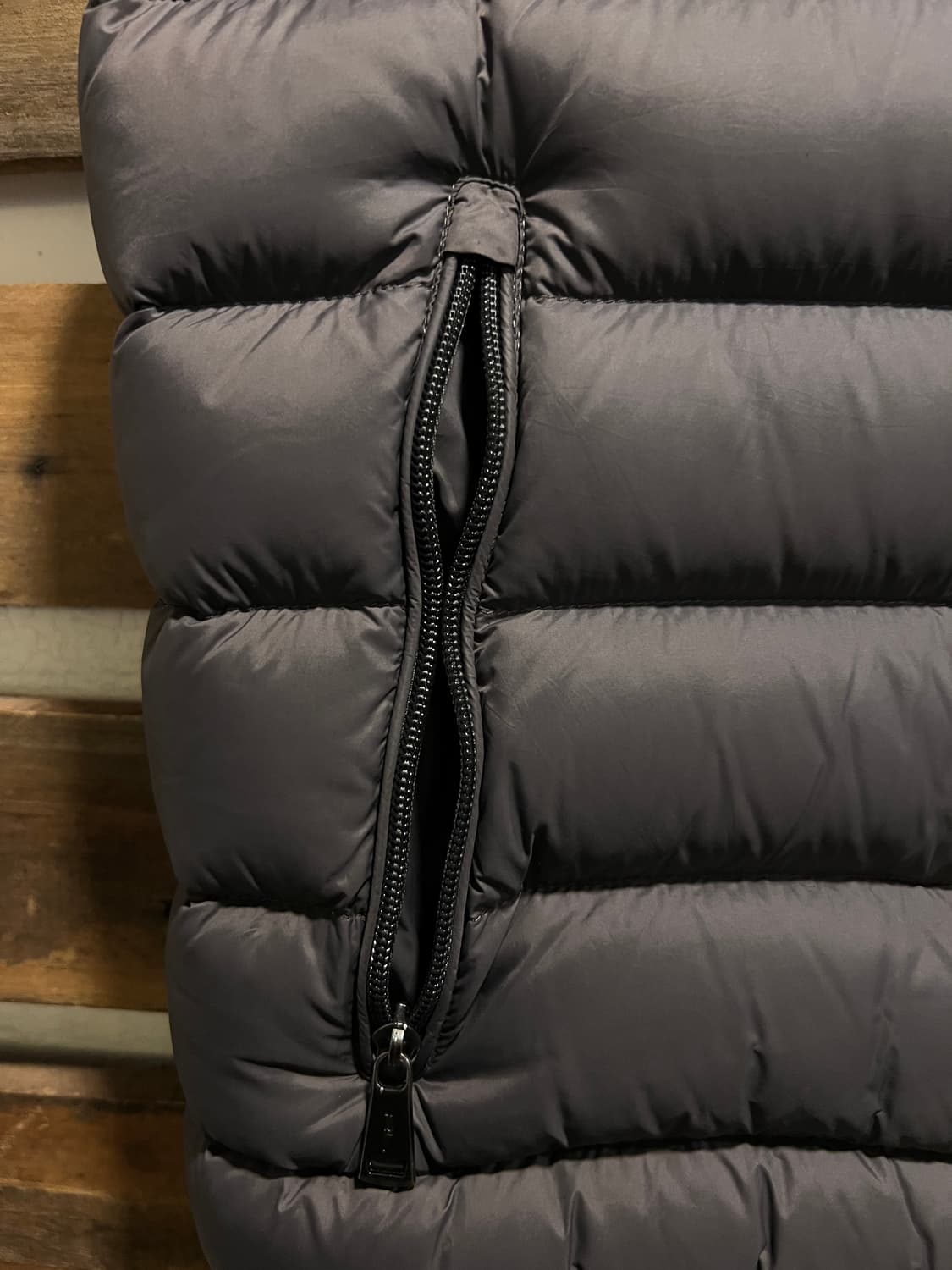 [L]폴로 랄프로렌 우먼스 그레이 덕다운 경량 패딩 베스트 상품이미지4