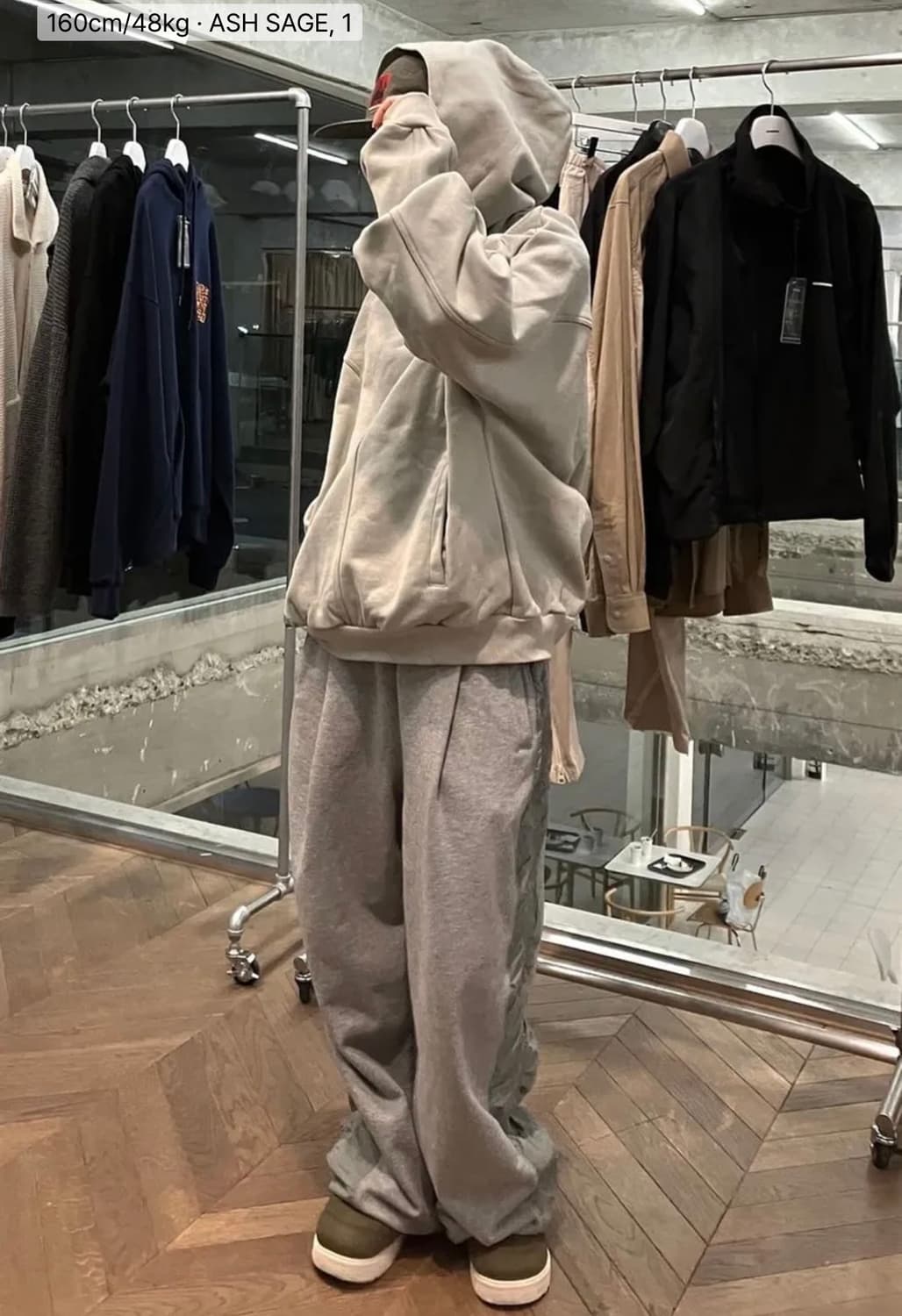 [1]그레일즈 지오메트리 후드/헤더그레이 상품이미지2