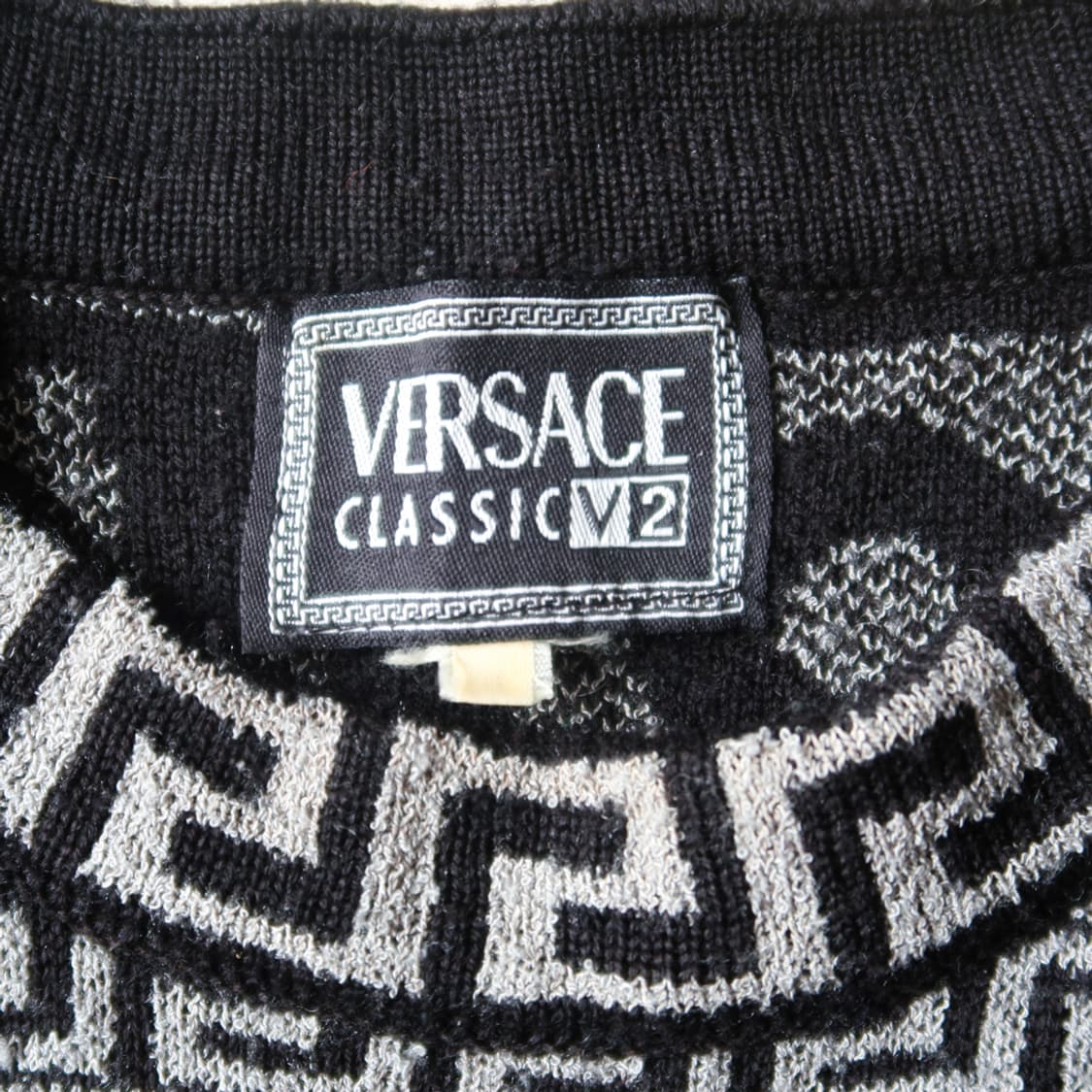 빈티지 90s 베르사체 v2 니트 상품이미지3