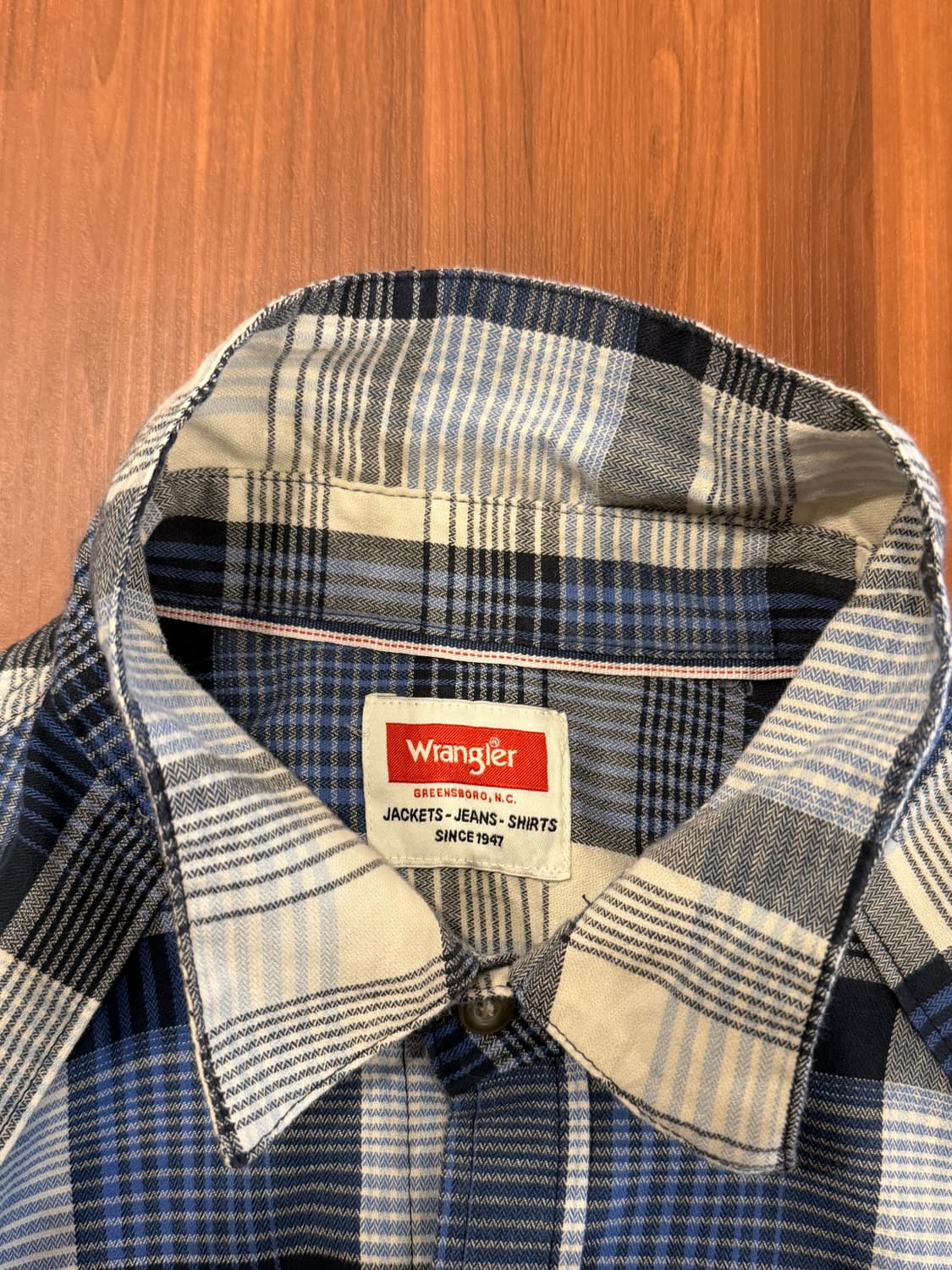 Wrangler 랭글러 웨스턴 체크 셔츠 상품이미지9