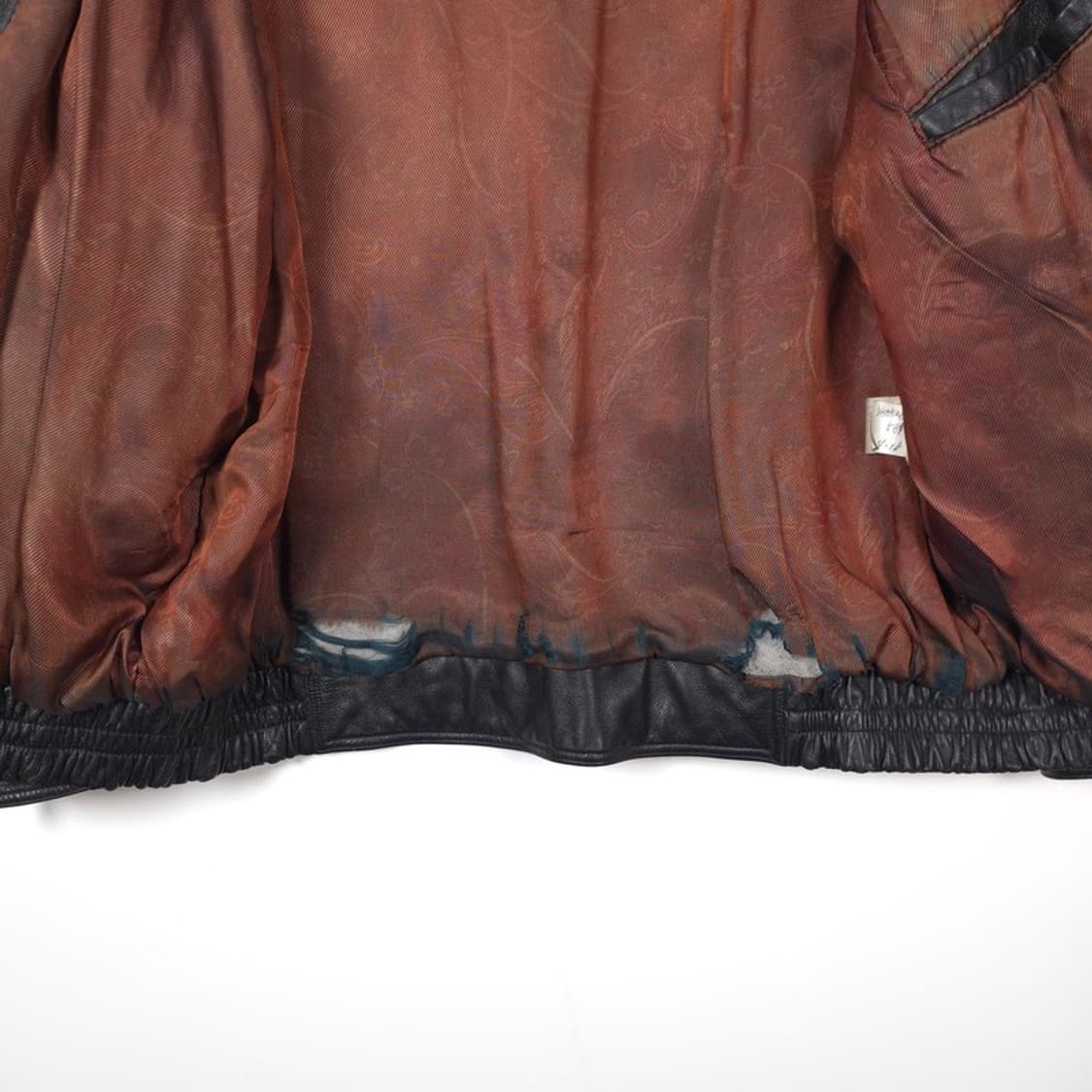 Bostone 오버핏 리얼 레더 블루종 자켓 L 상품이미지6