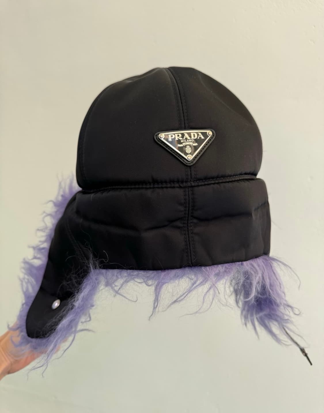 PRADA PURPLE TROOPER HAT 상품이미지2