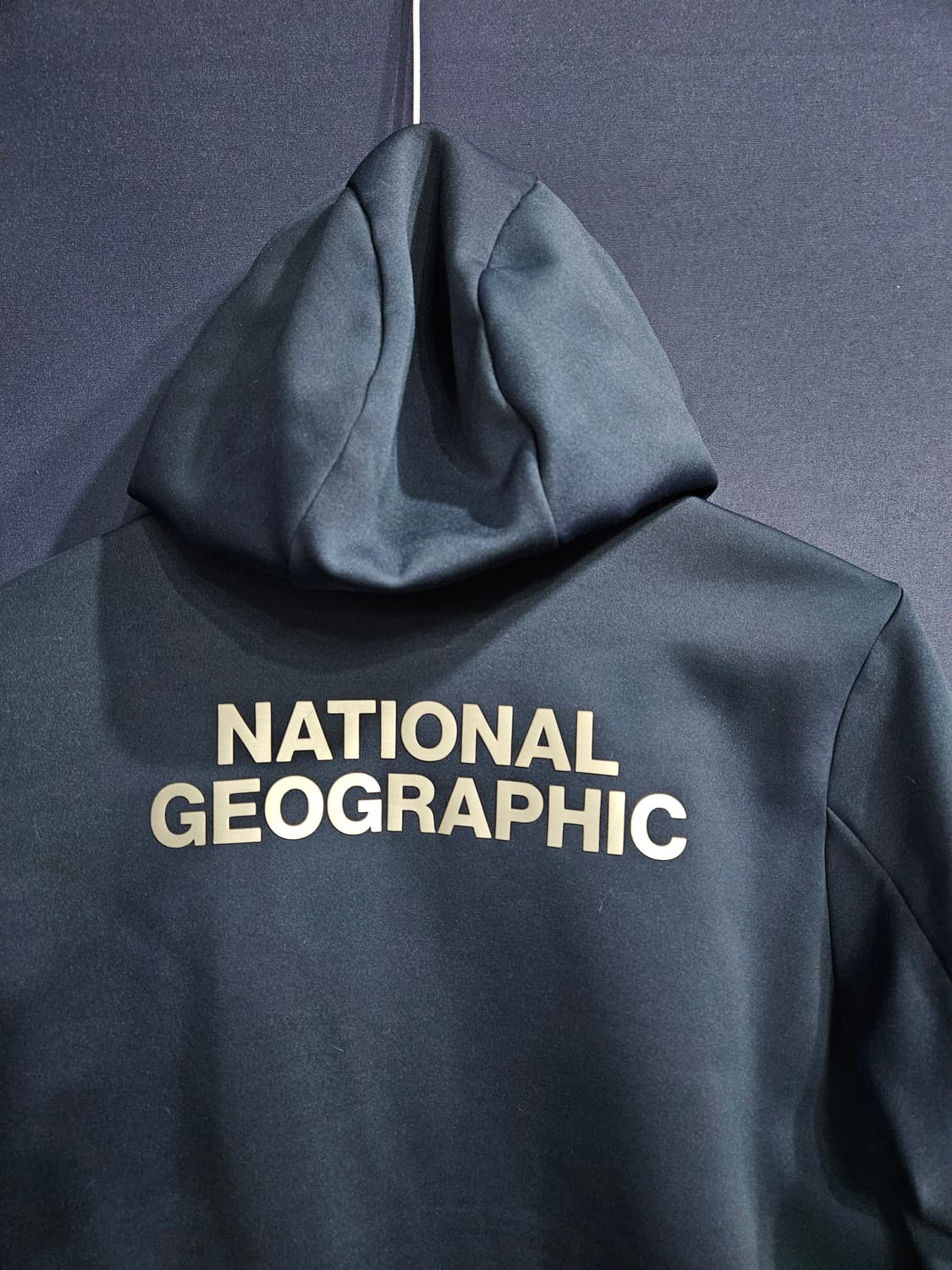 내셔널지오그래픽 네이비 남성 95 기모 후드집업  상품이미지9