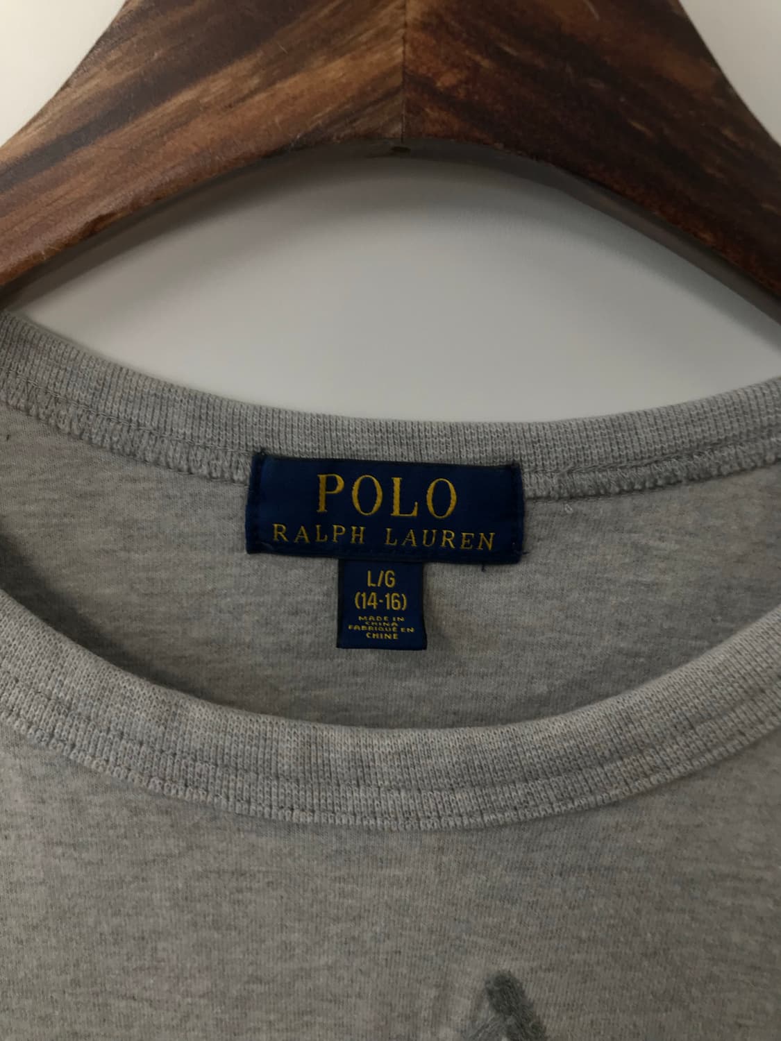 폴로 랄프로렌 빅포니 그레이 맨투맨 상품이미지5