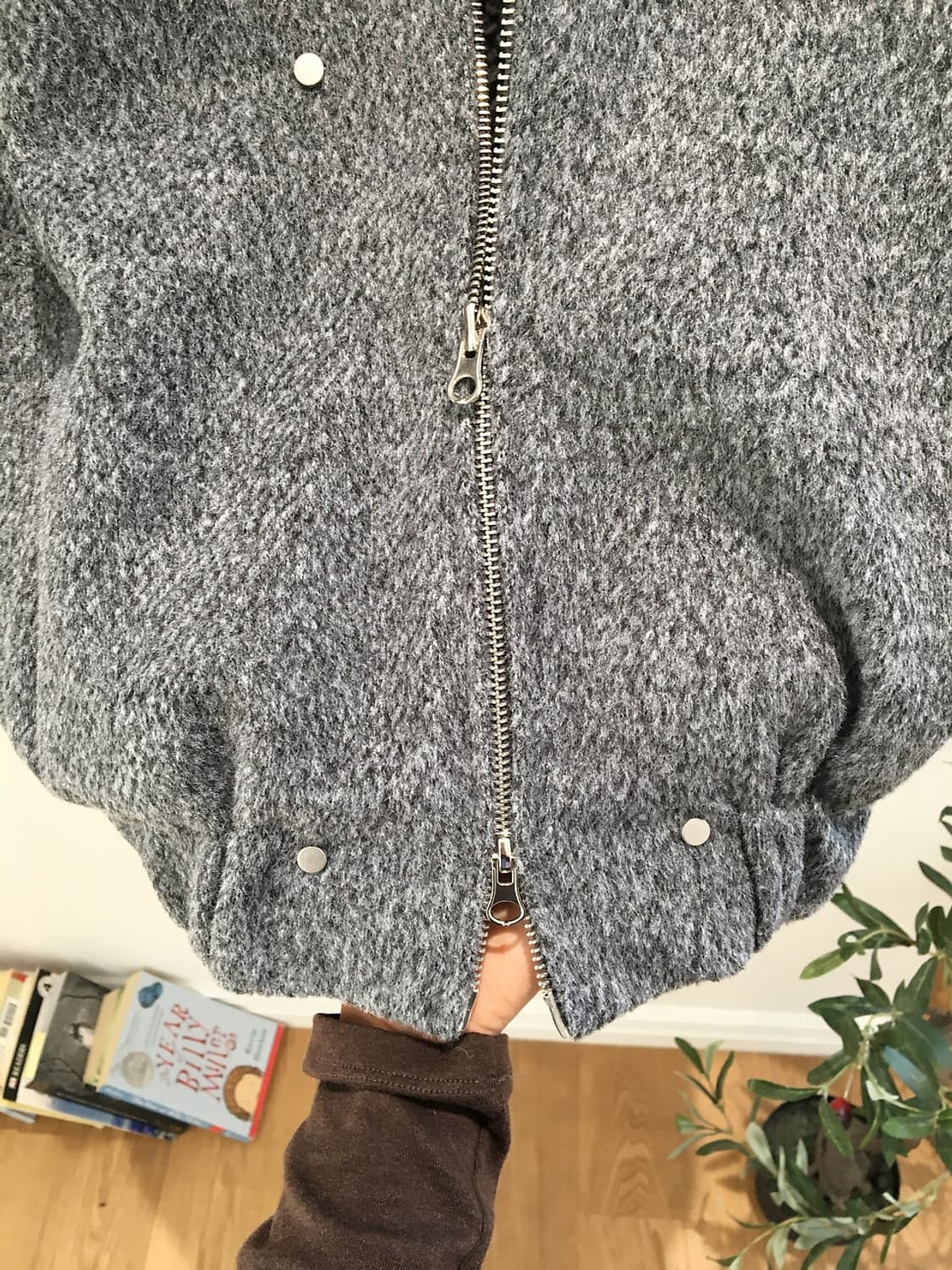 시오아 울 핀터 자켓 상품이미지7