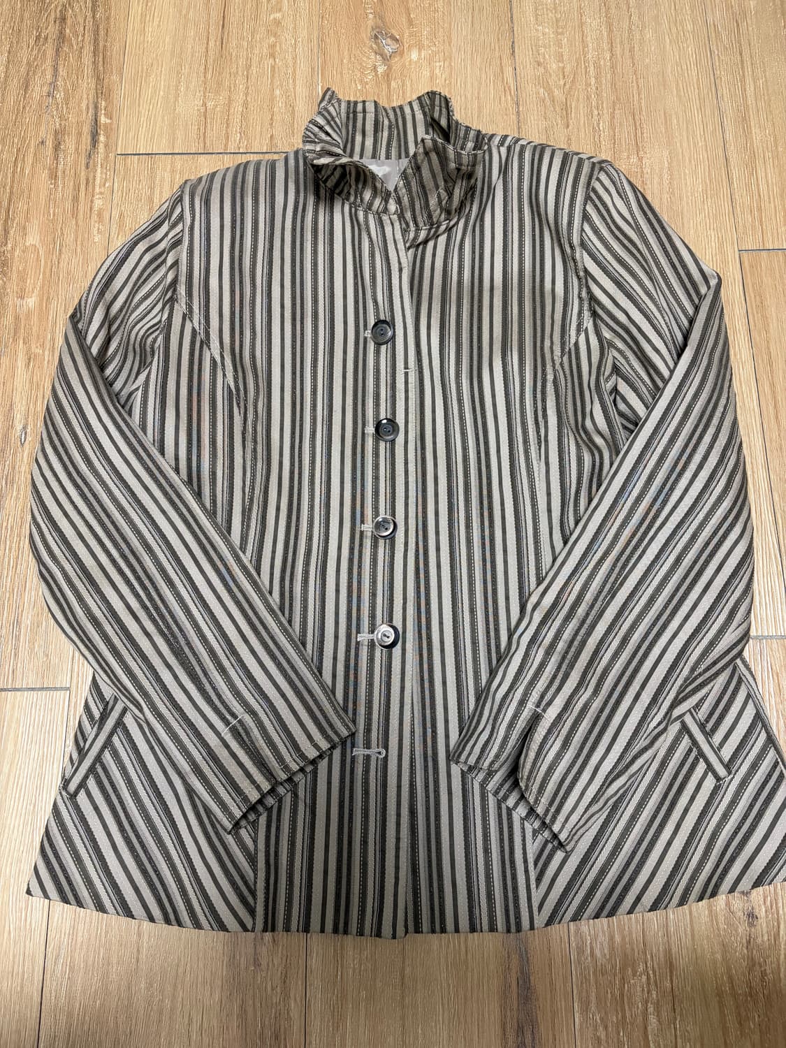 빈티지스트라이프자켓  상품이미지1