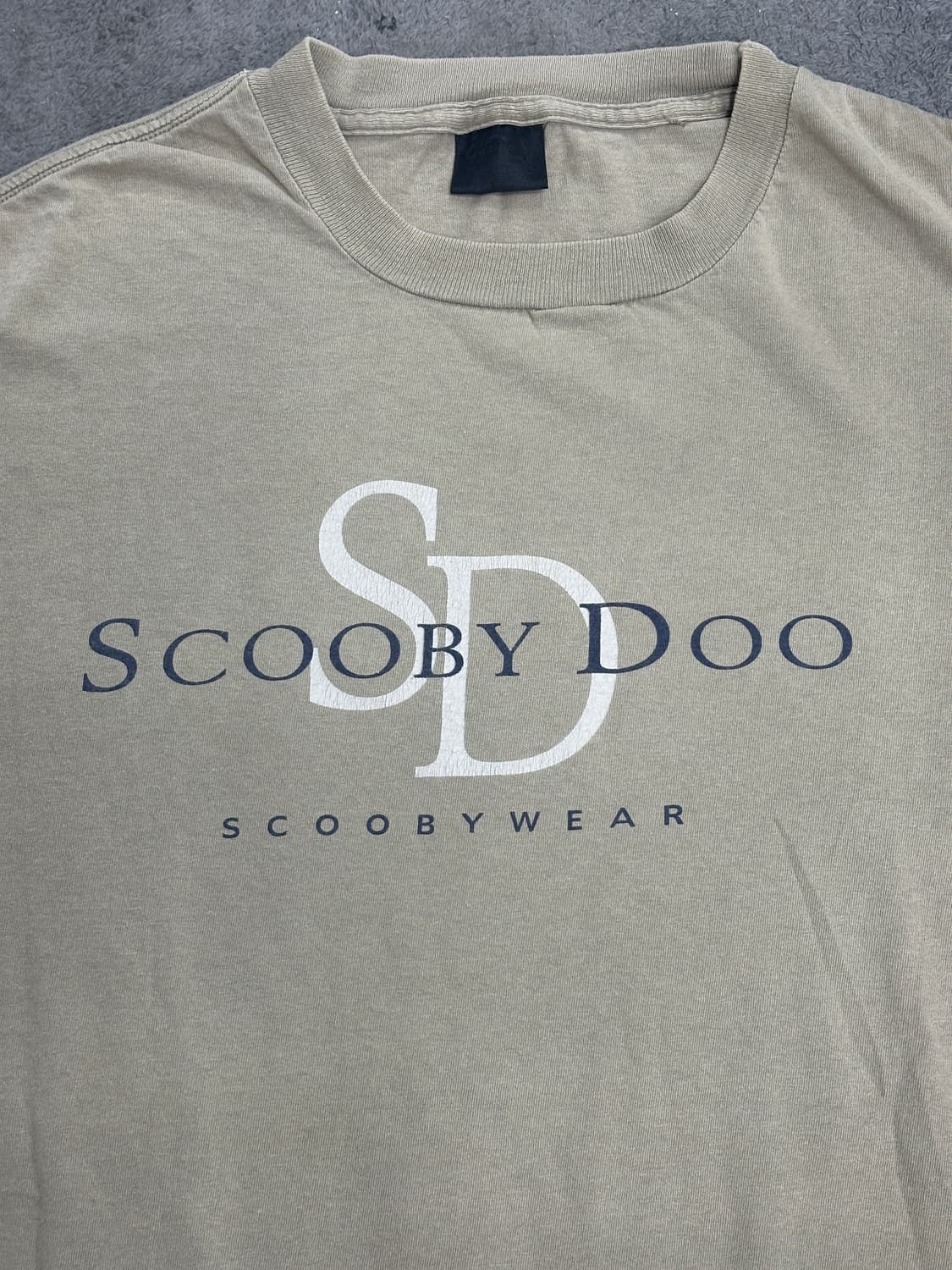 1996' Scooby Doo 카툰 티셔츠 XL 상품이미지4