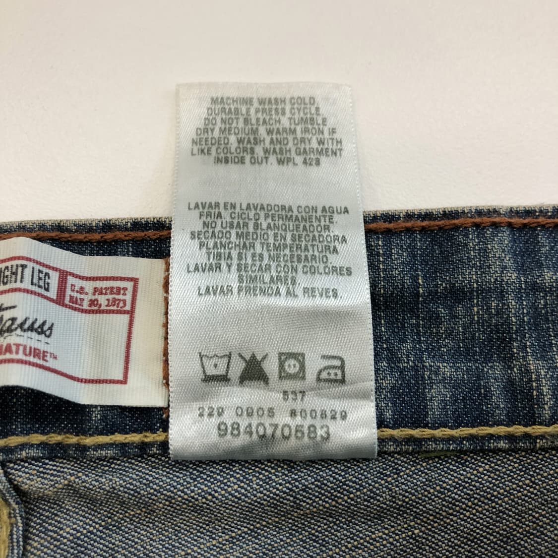 리바이스 (새상품) 시그니처 미드라이즈 데님진 29 인치 상품이미지6