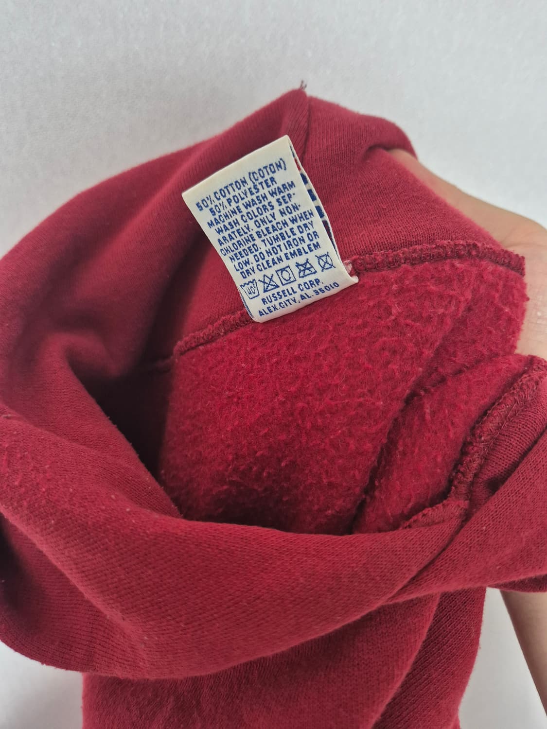 90s 빈티지 Russell 스웻 후드티 USA made 상품이미지7