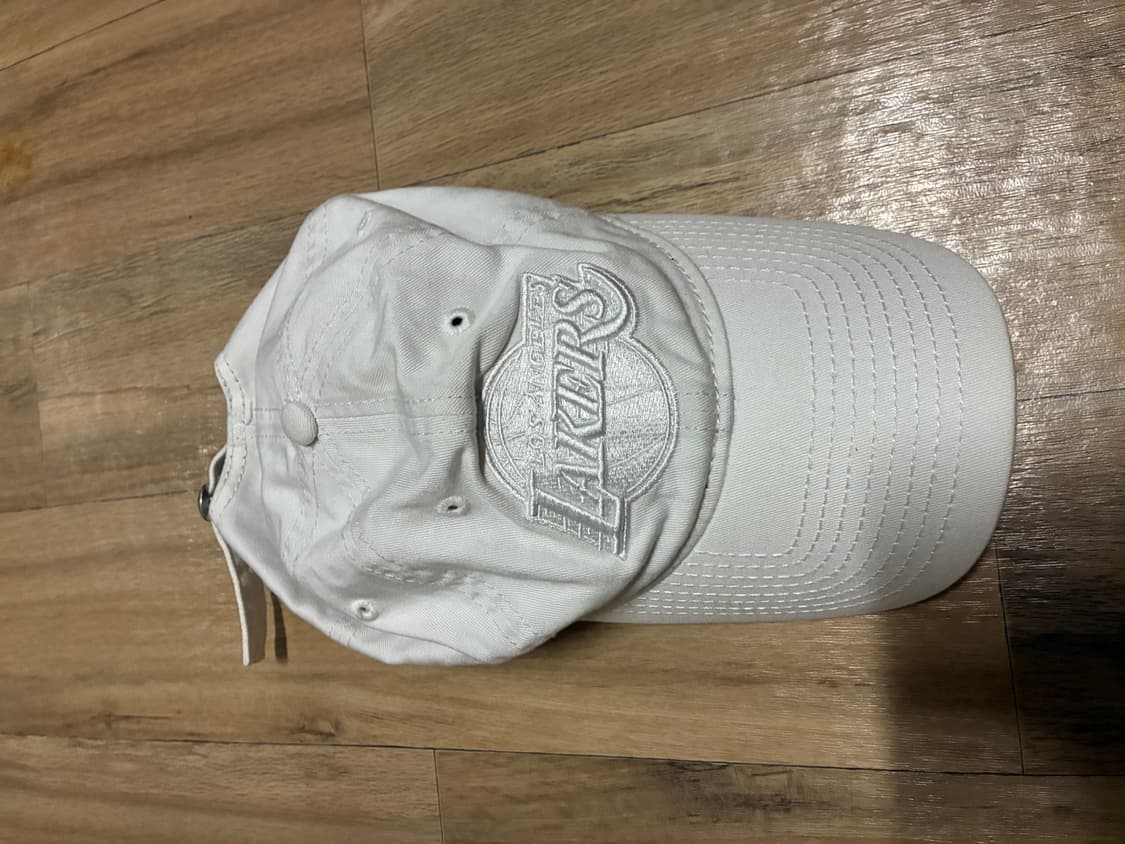 뉴에라 레이커스 화이트 볼캡 모자 상품이미지1