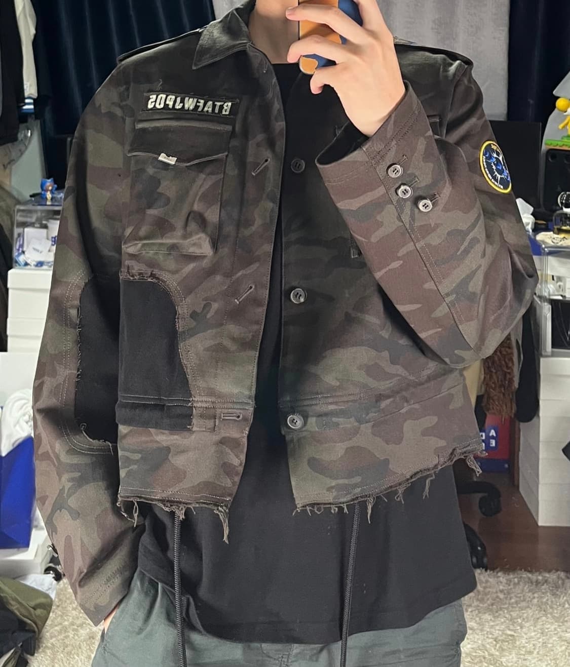 아더에러 카모플라쥬 자켓 상품이미지2