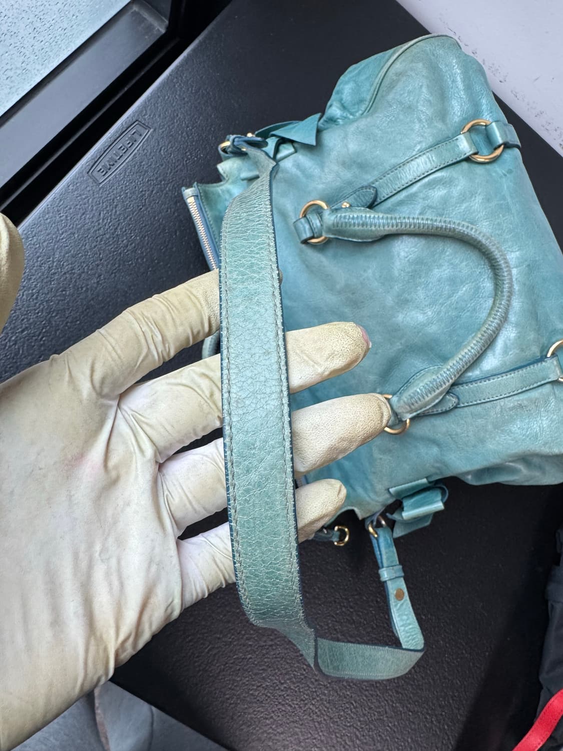 미우미우 비텔로 럭스 사첼 2way백(정품) 상품이미지8