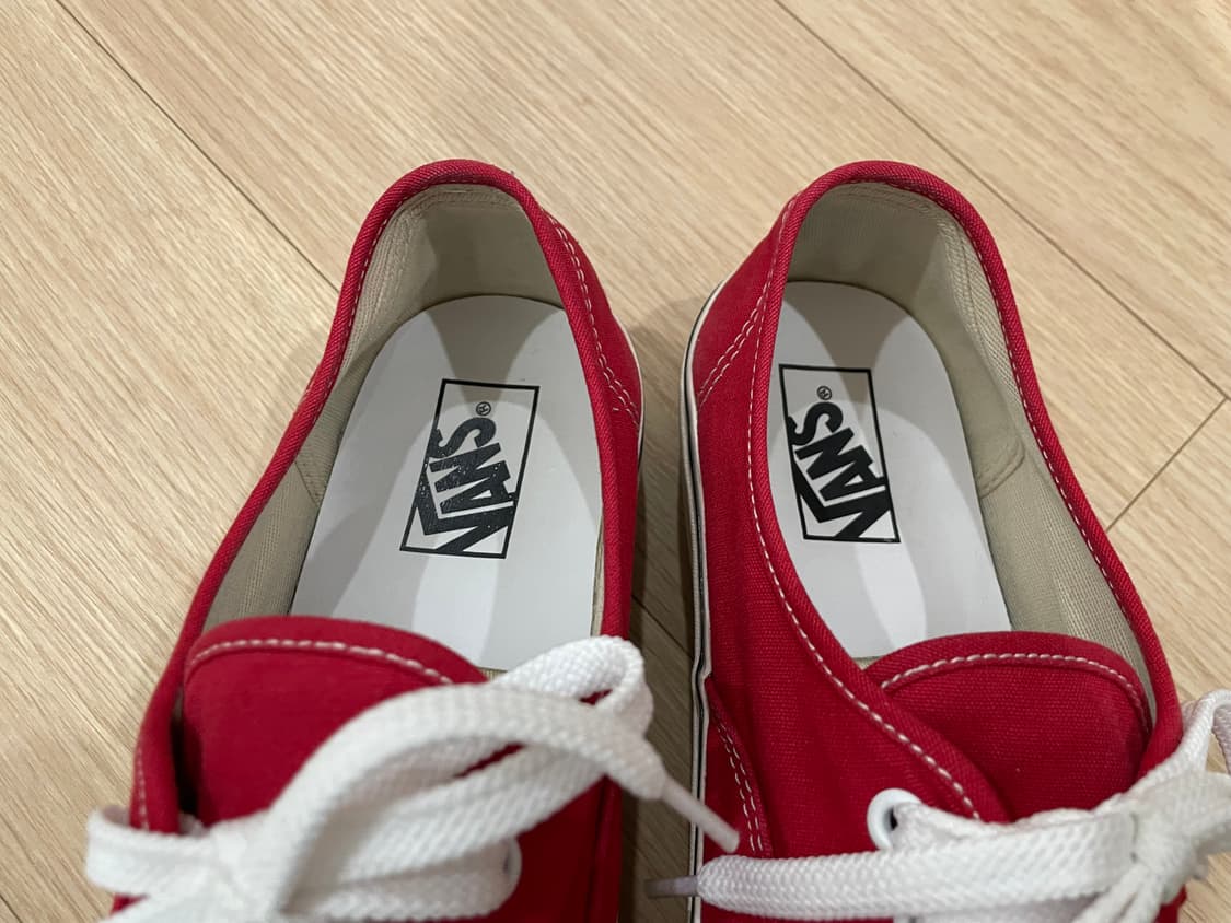 반스 어센틱 44dx 애너하임팩토리 레드 290 상품이미지8